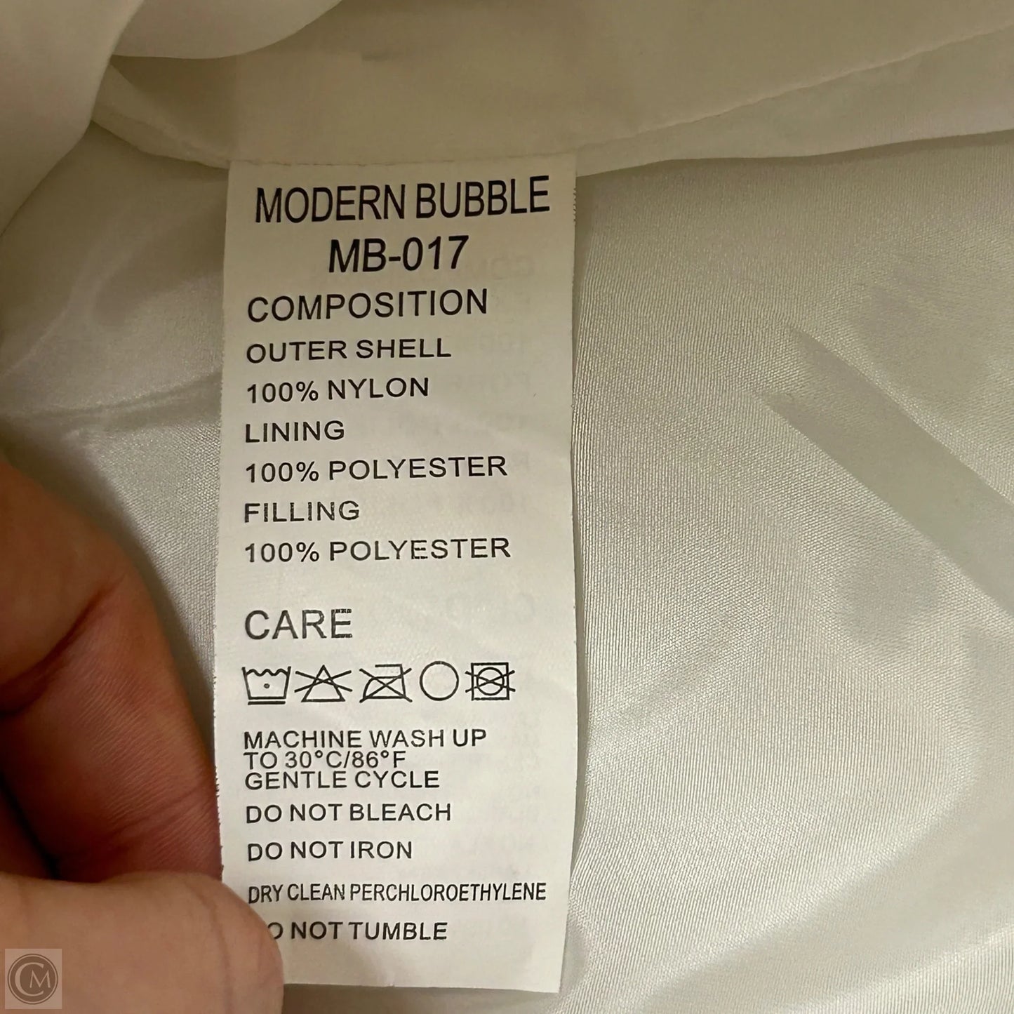 Vest Puffer & Quilted By Modern Bubble In White, Size: S