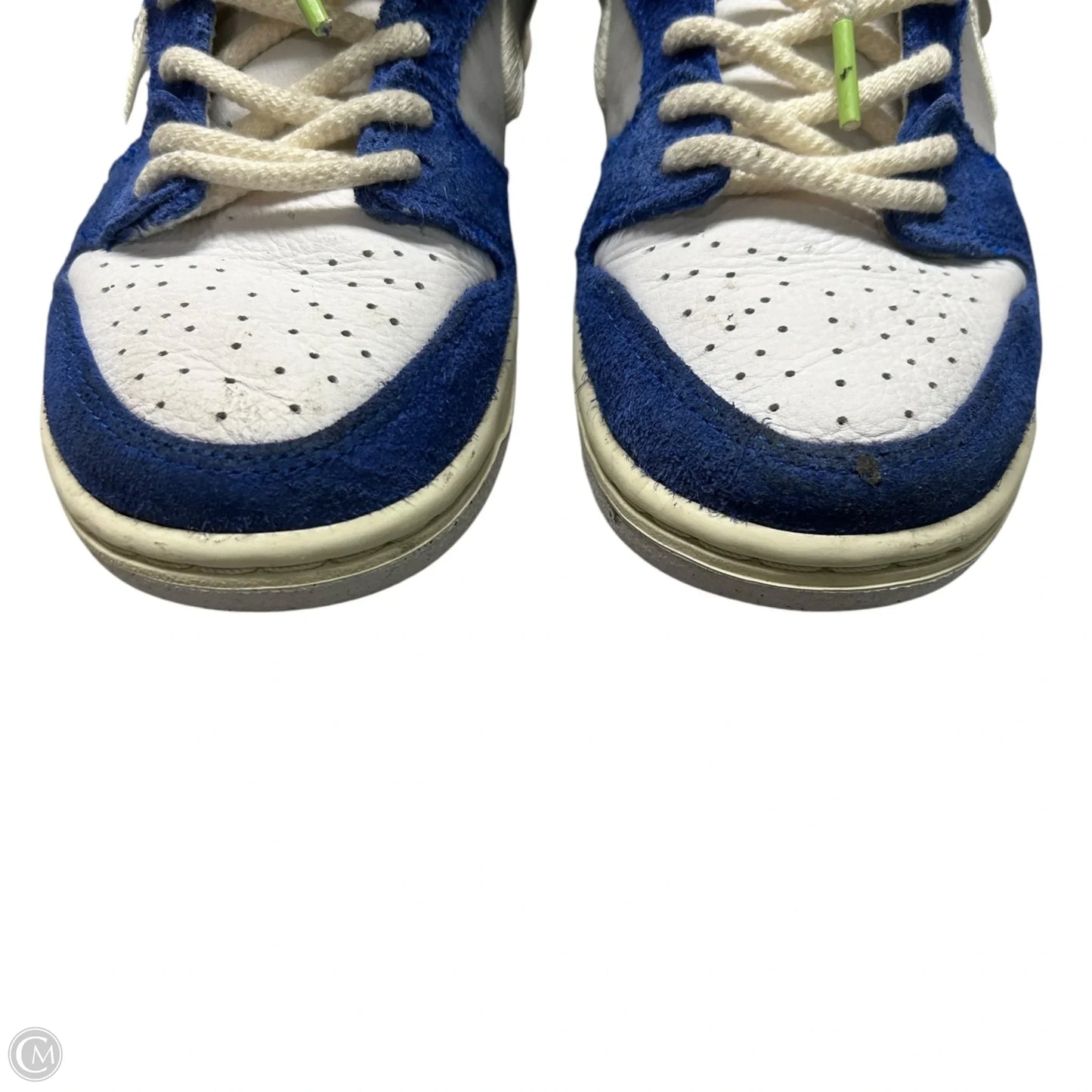Shoes Sneakers By Nike In Blue & Green, Size: 7