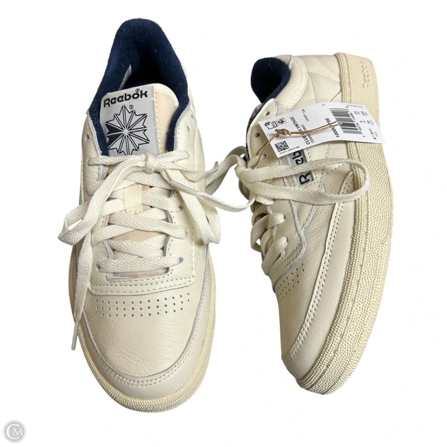 Shoes Sneakers By Reebok In Blue & Cream, Size: 8.5