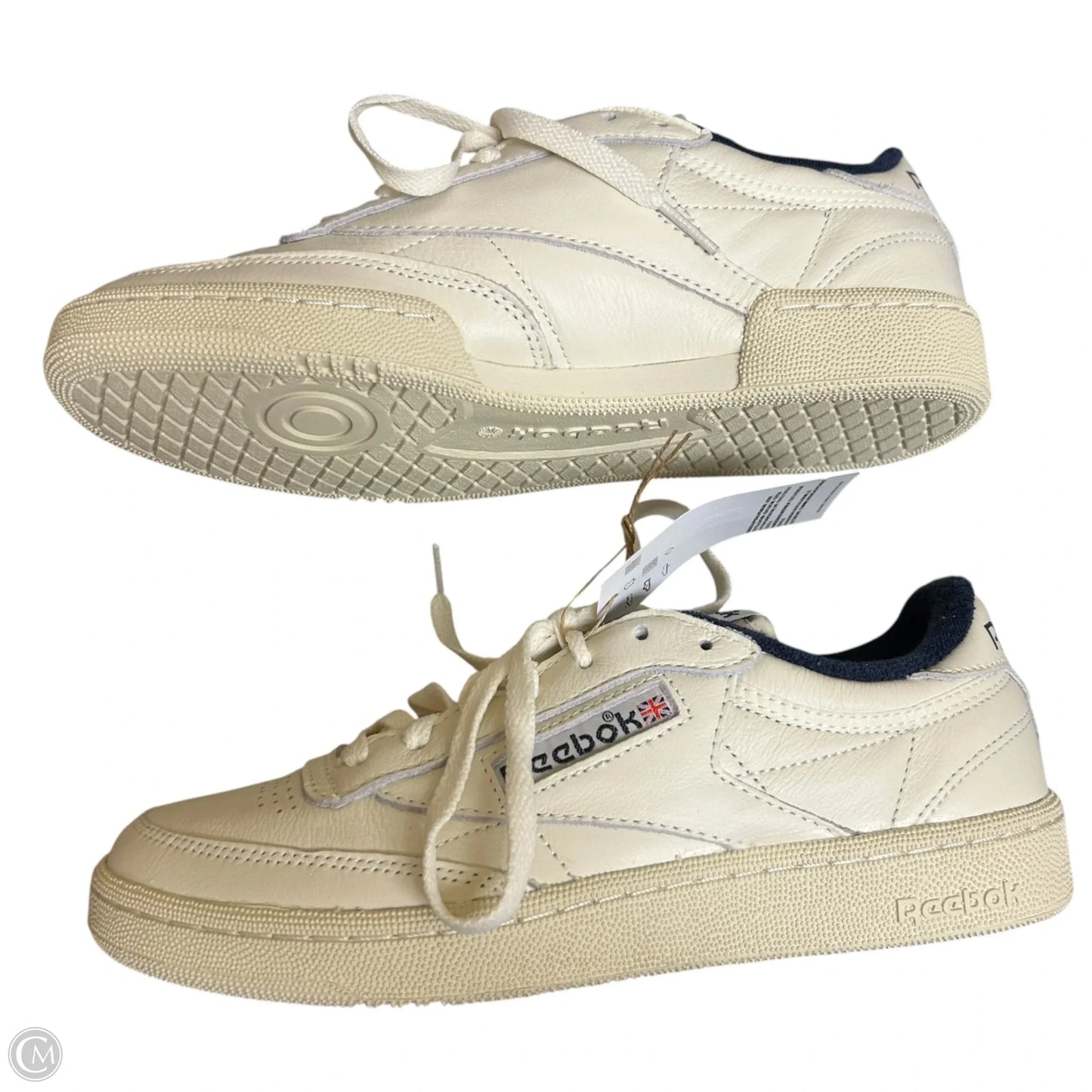 Shoes Sneakers By Reebok In Blue & Cream, Size: 8.5