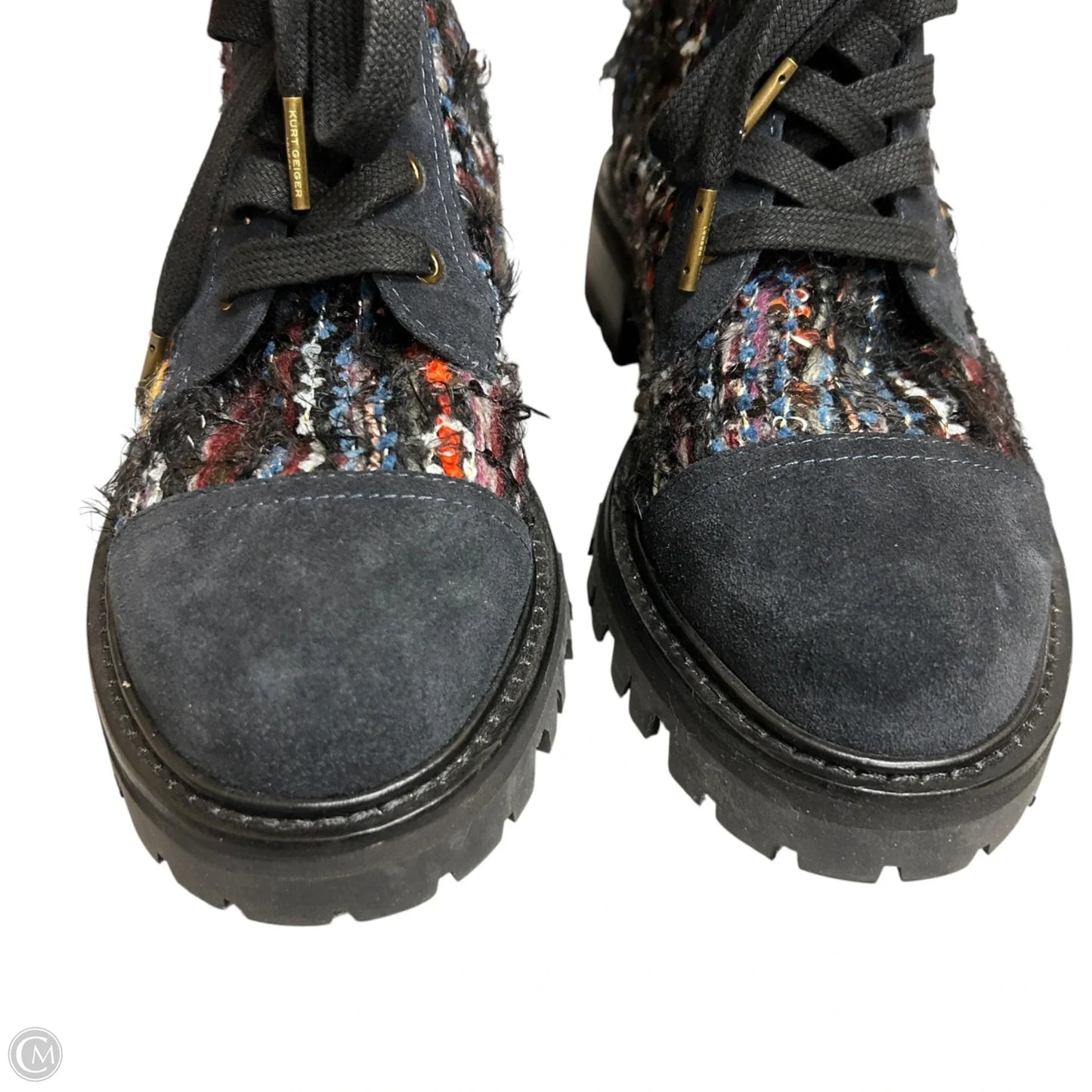 Boots Designer By Kurt Geiger In Black, Size: 5.5