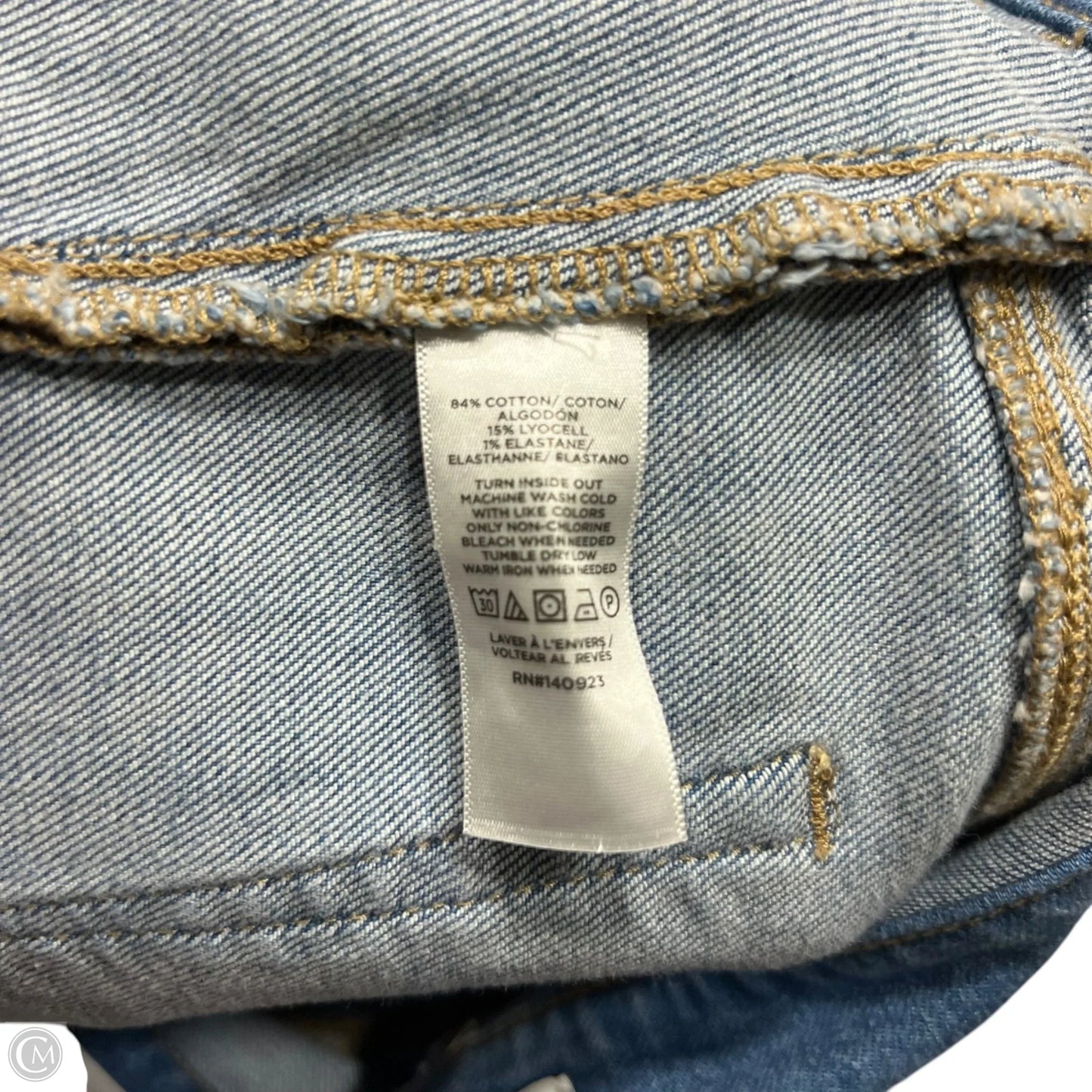 Jeans Flared By Loft In Blue Denim, Size: 2
