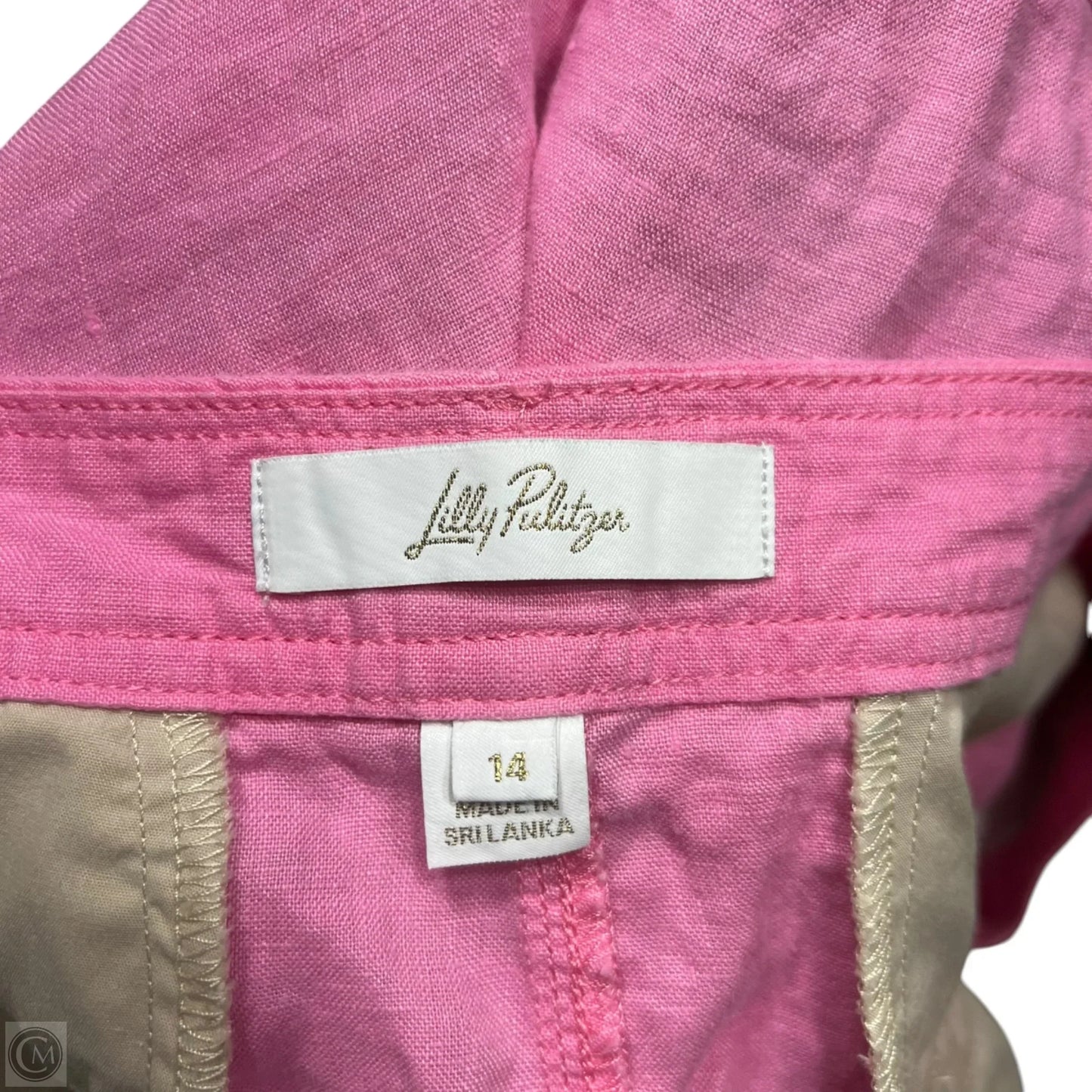 Shorts Designer By Lilly Pulitzer In Pink, Size: 14