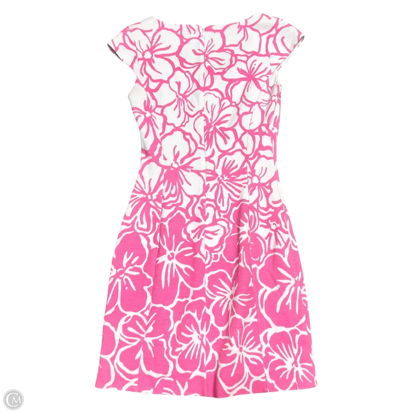 Dress Designer By Lilly Pulitzer In Pink & White, Size: Xs