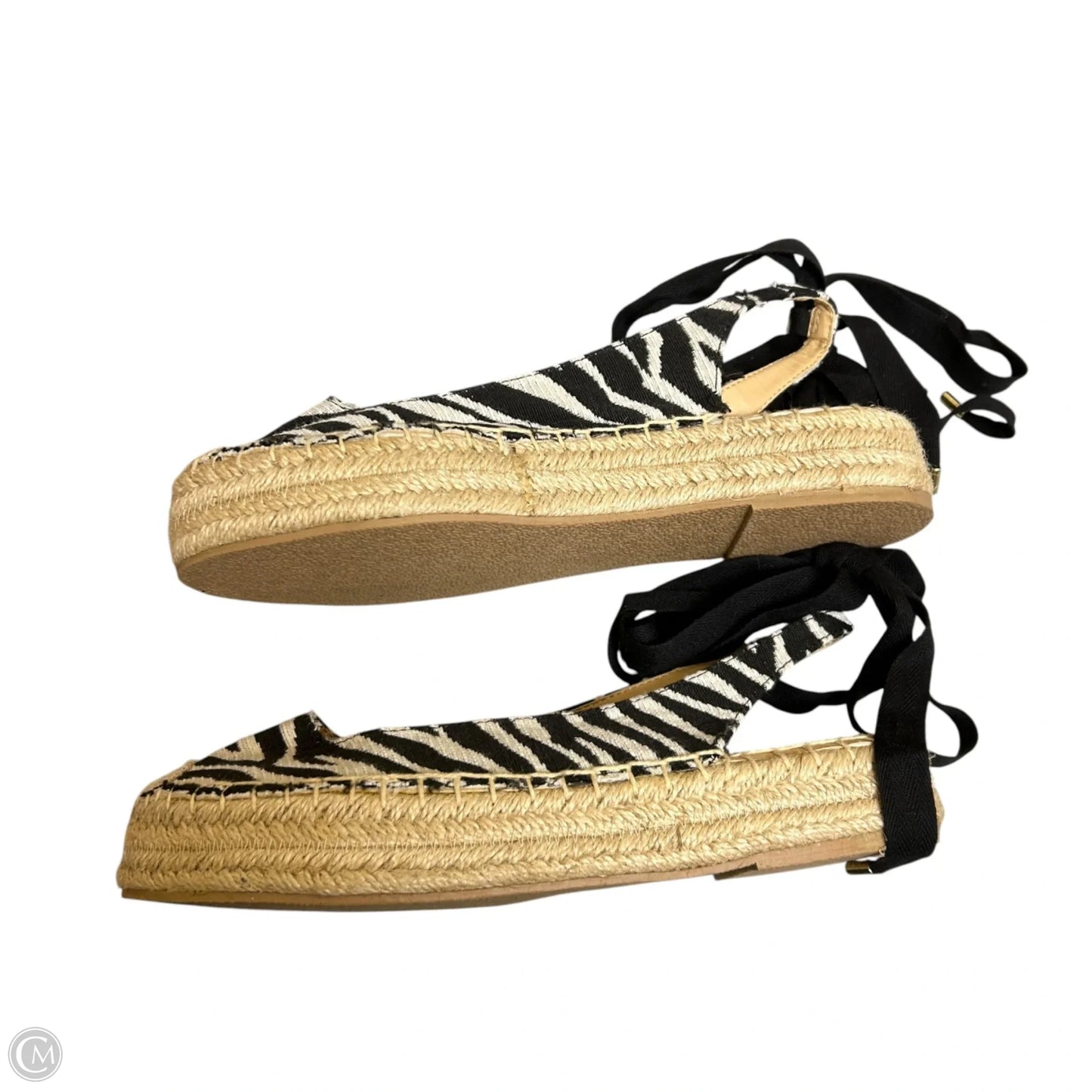 Shoes Heels Platform By Shoedazzle In Zebra Print, Size: 8