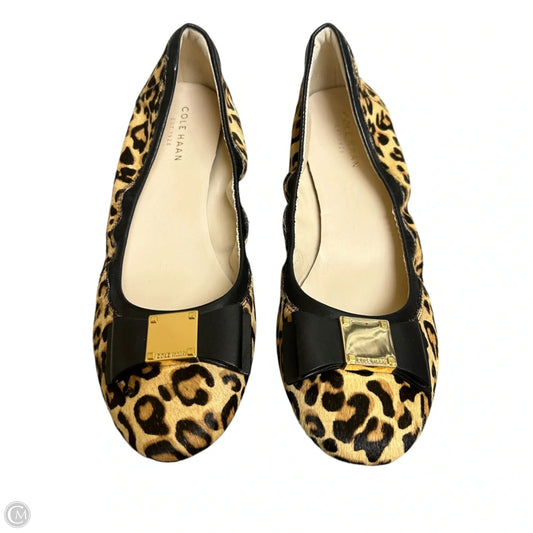 Shoes Flats By Cole-haan In Leopard Print, Size: 7
