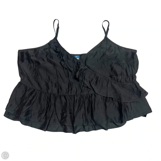 Top Sleeveless By Old Navy In Black, Size: 2x