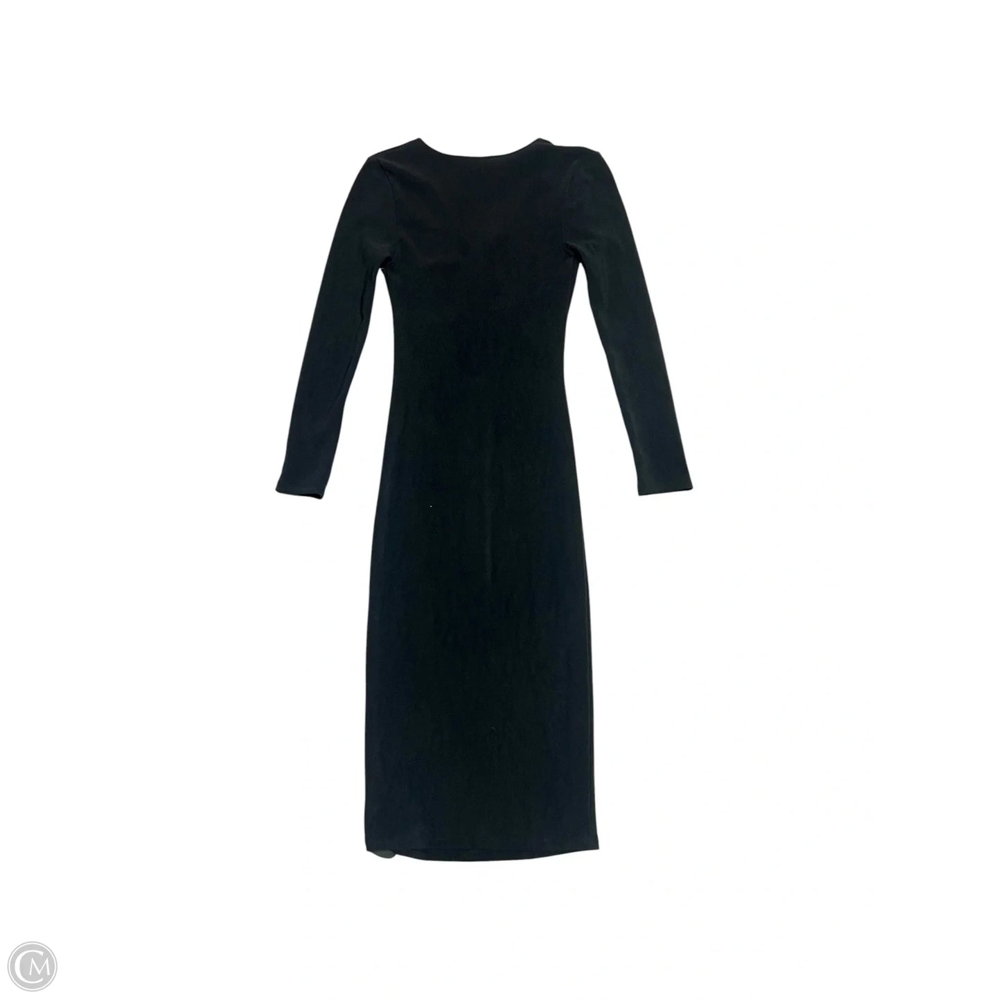 Dress Casual Maxi By Zara In Black, Size: M