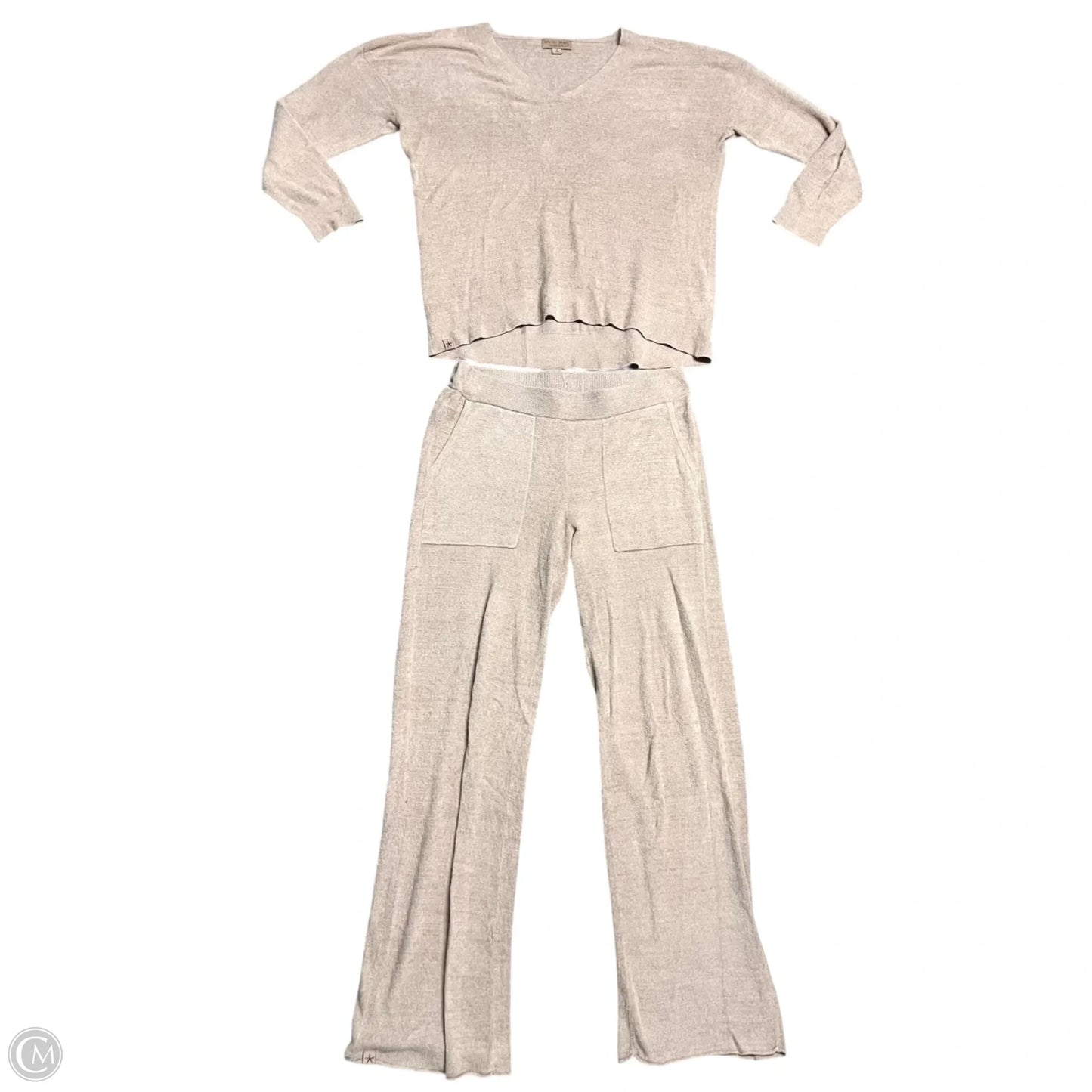 Pants Set 2pc By Barefoot Dreams In Tan, Size: S