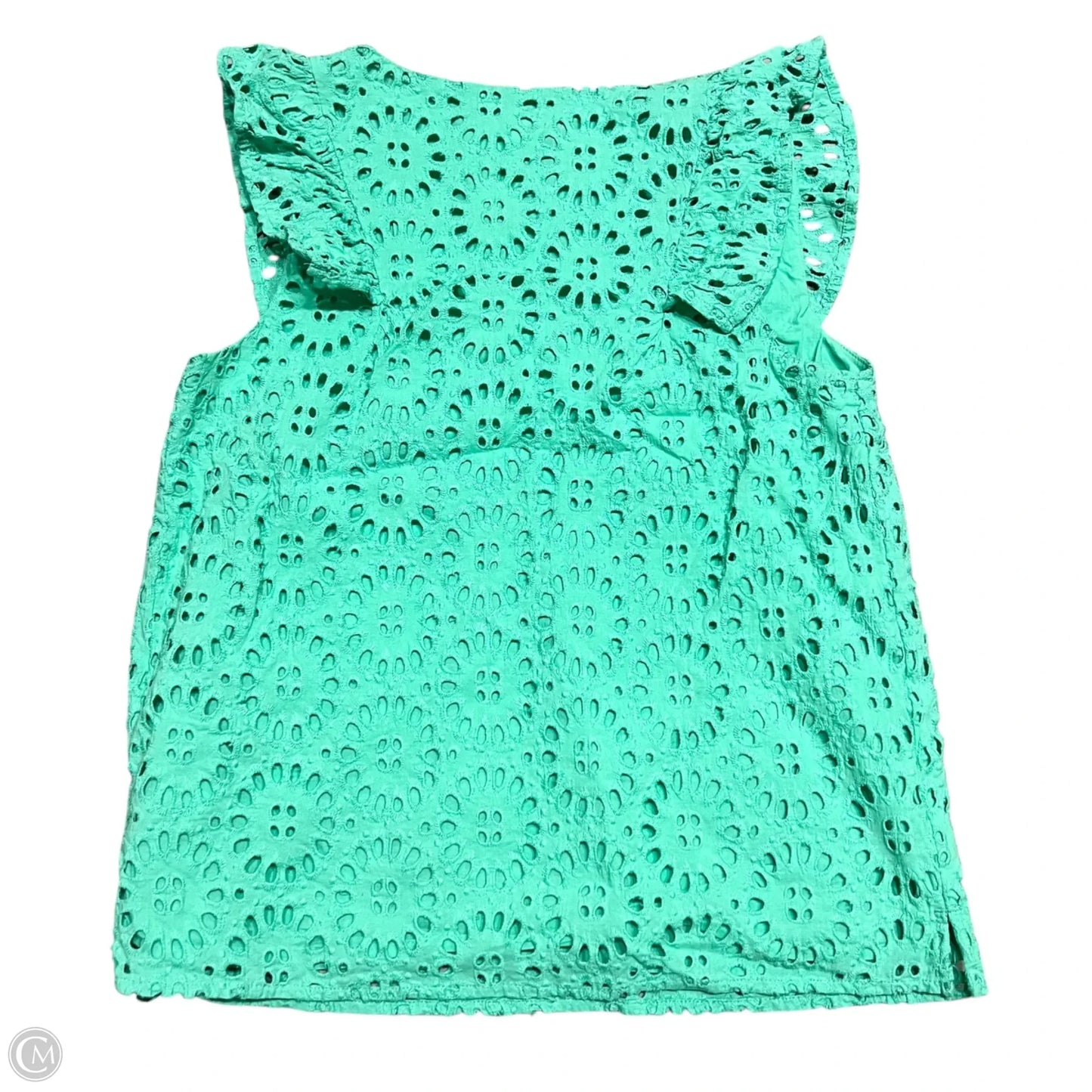 Top Sleeveless Designer By Lilly Pulitzer In Green, Size: S