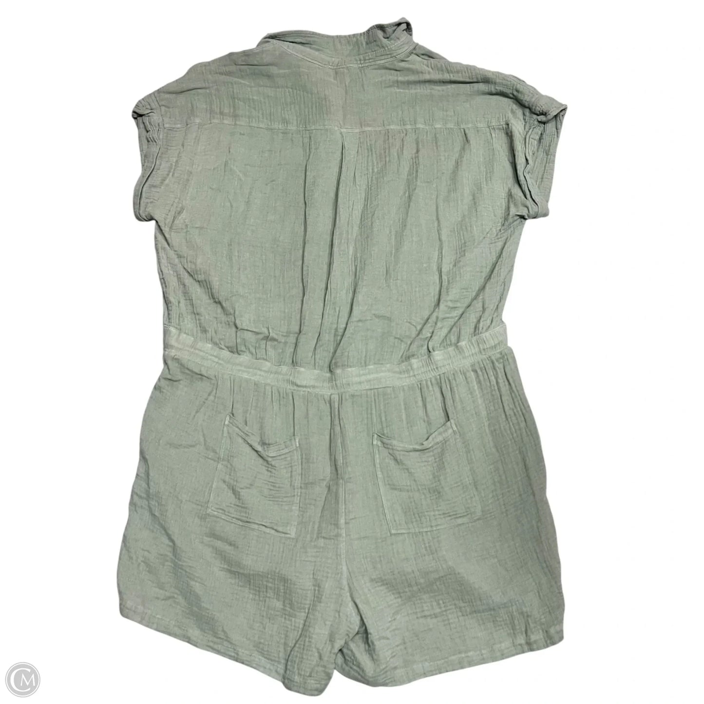 Romper By Beachlunchlounge In Green, Size: Xxl