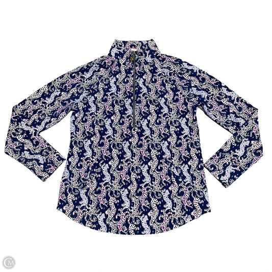 Sweatshirt Designer By Lilly Pulitzer In Blue & Pink, Size: S
