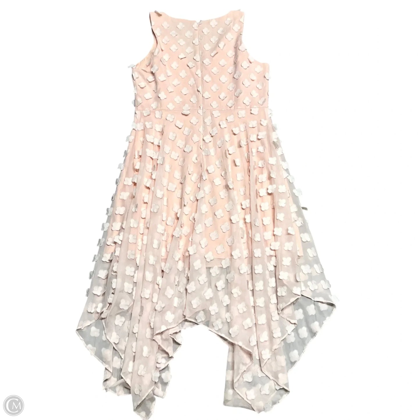 Dress Party Midi By Kensie In Peach, Size: Xl