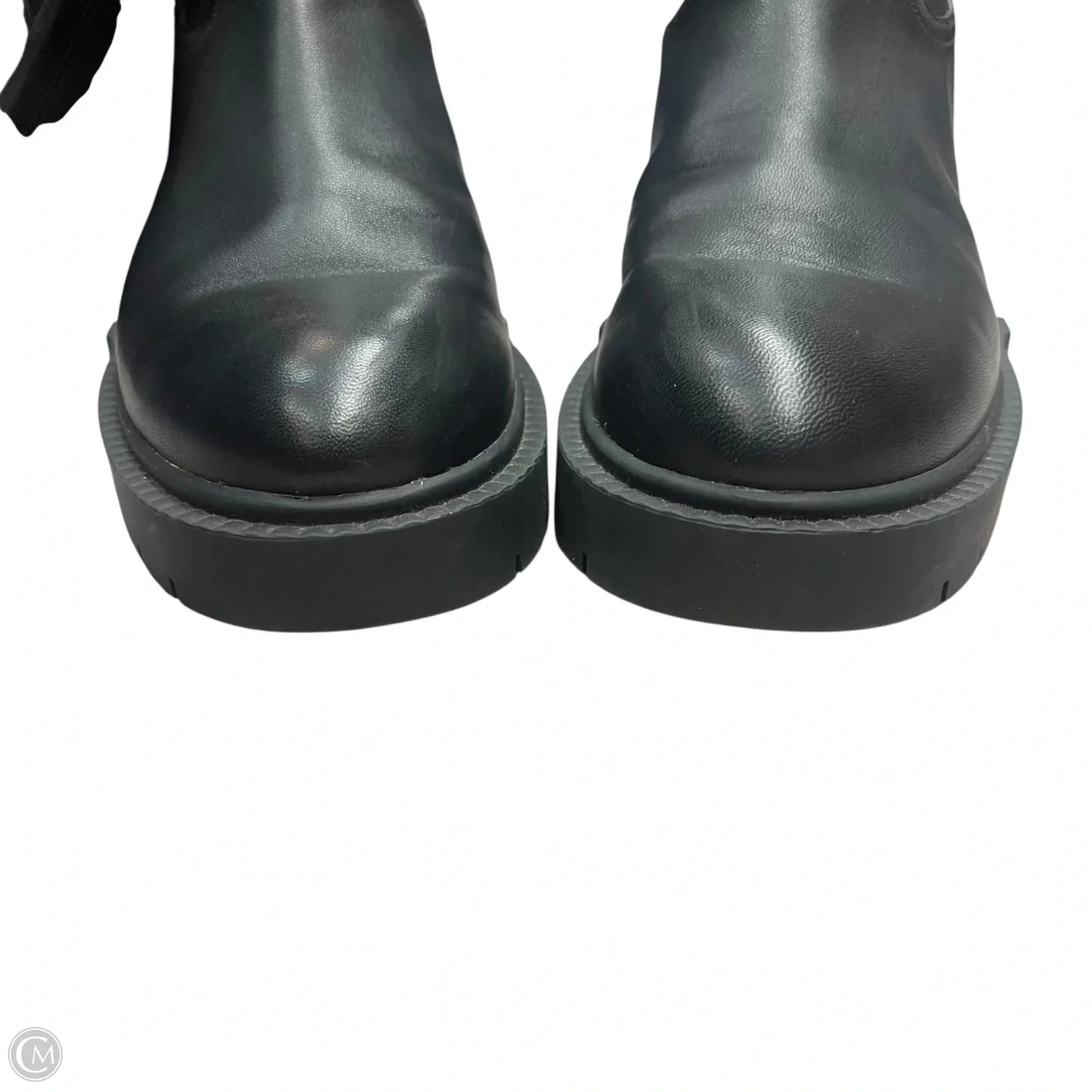 Boots Designer By Coach In Black, Size: 7.5