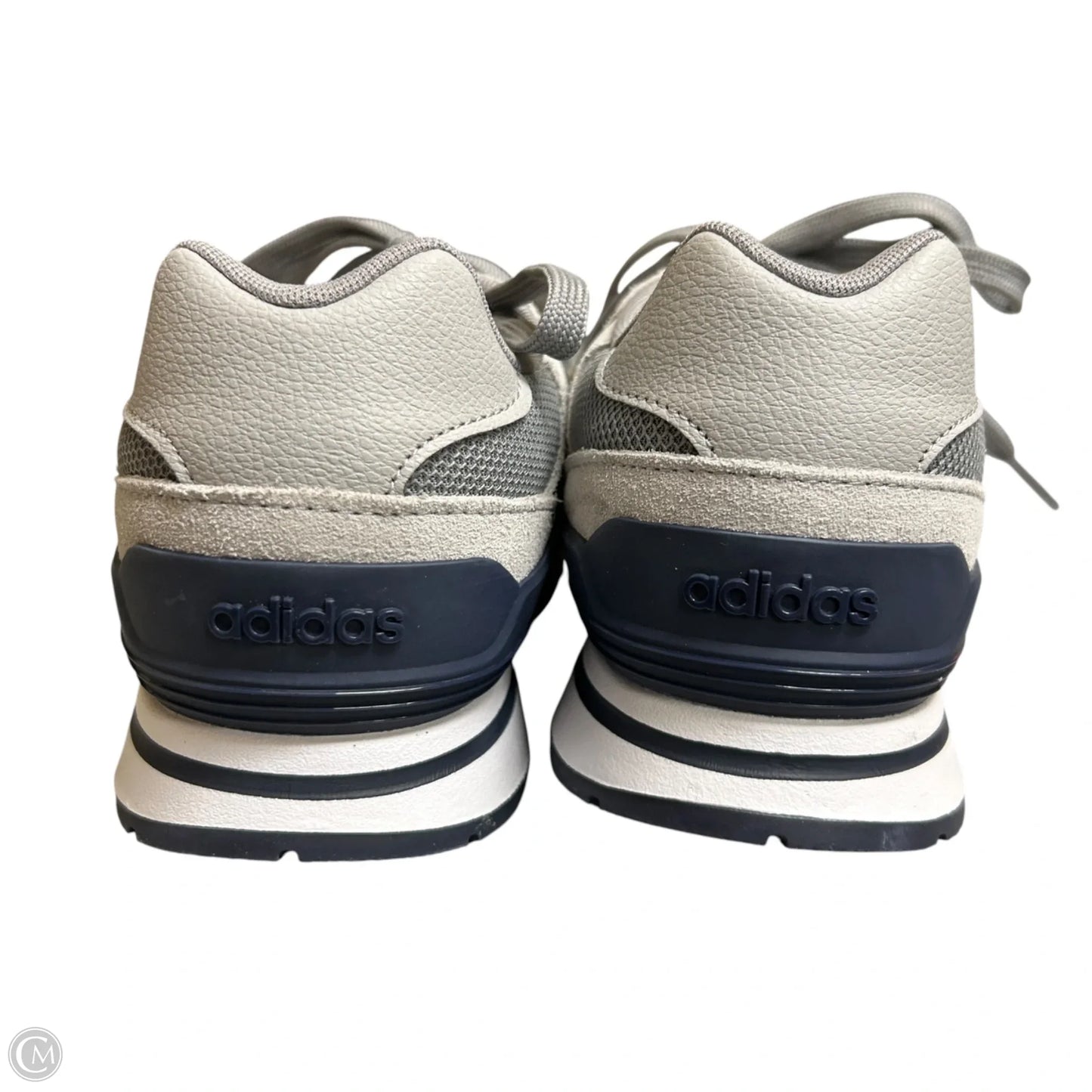 Shoes Sneakers By Adidas In Grey & Red, Size: 8.5