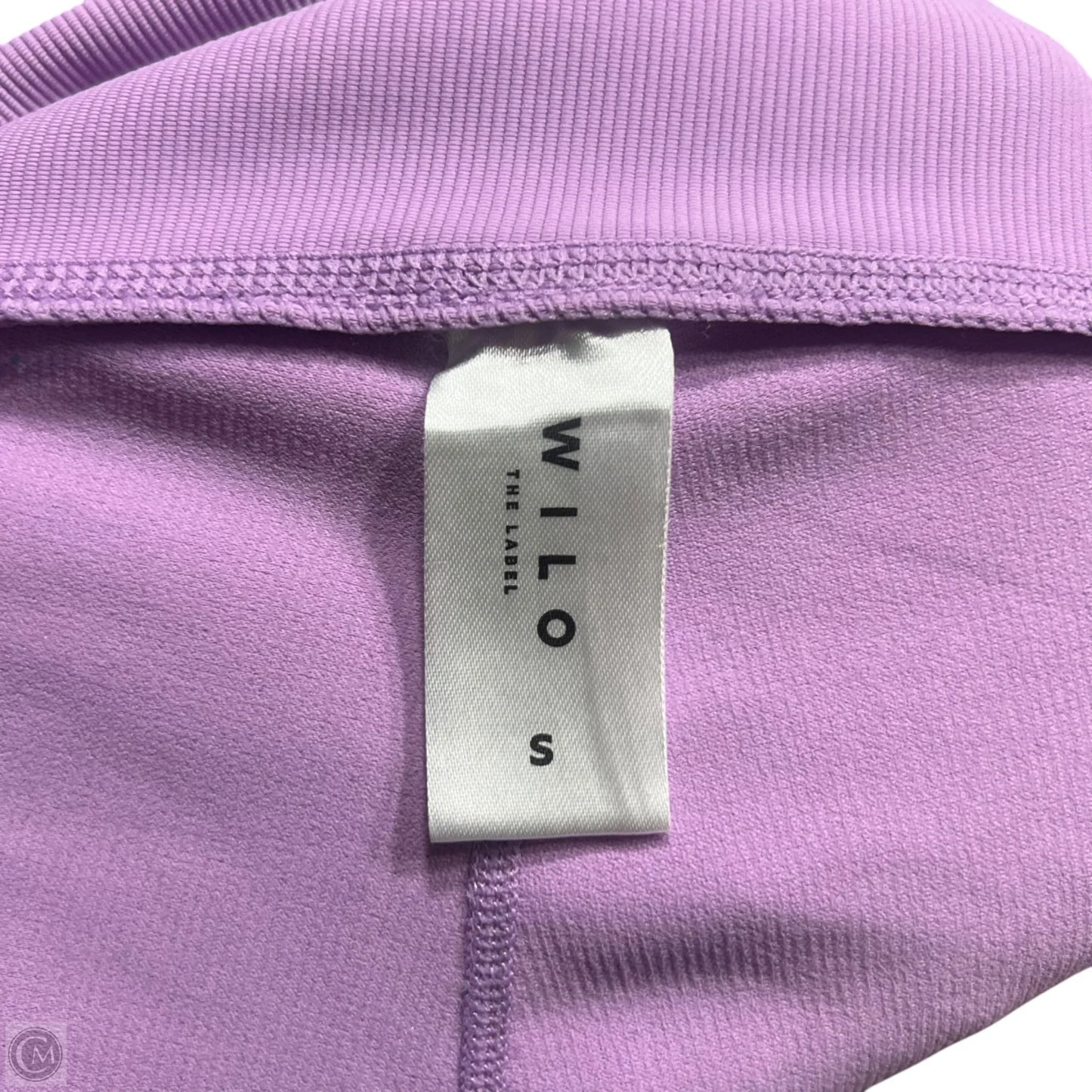 Athletic Leggings By Wilo In Pink & Purple, Size: 4