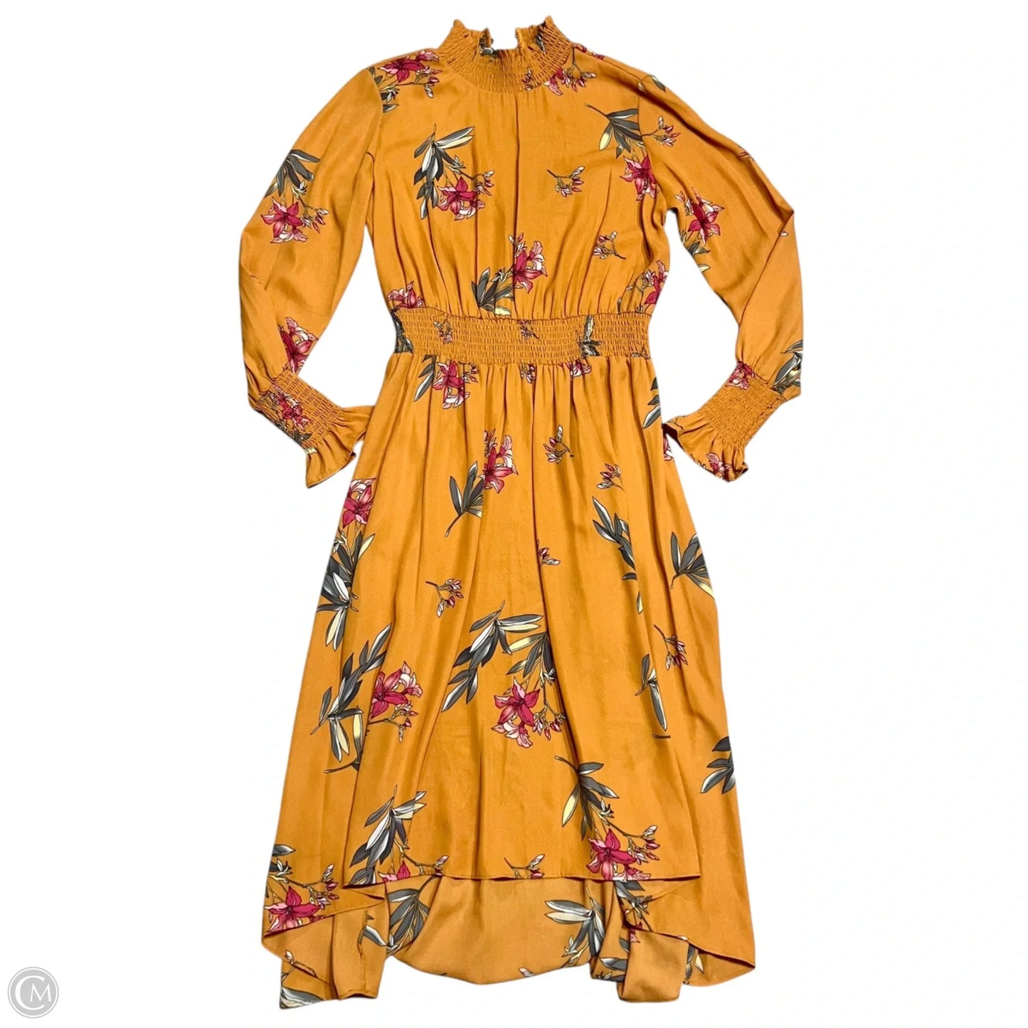 Dress Casual Maxi By Nanette By Nanette Lepore In Orange, Size: M