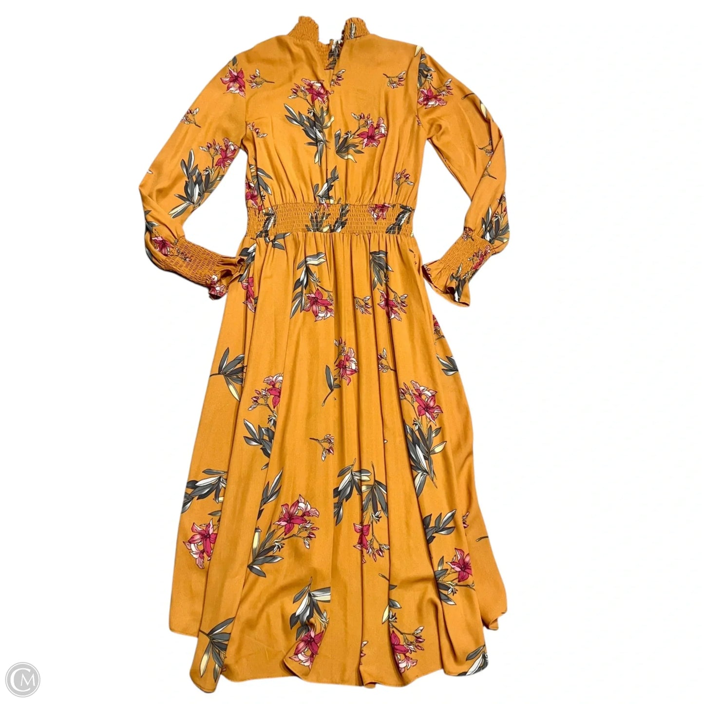 Dress Casual Maxi By Nanette By Nanette Lepore In Orange, Size: M