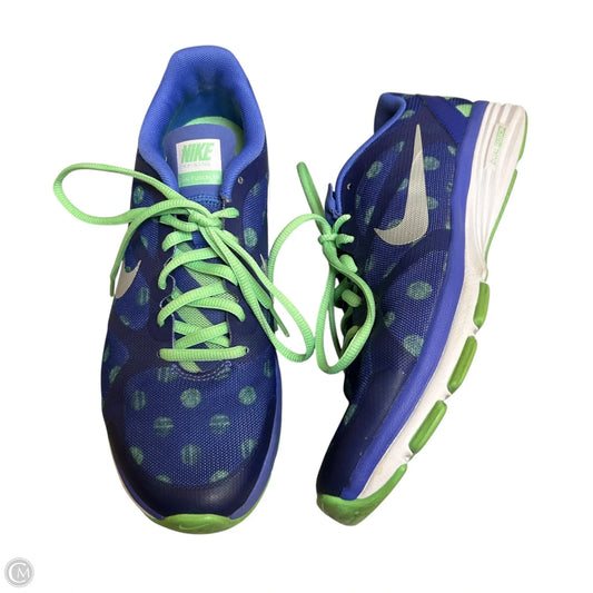 Shoes Athletic By Nike In Blue & Green, Size: 7.5