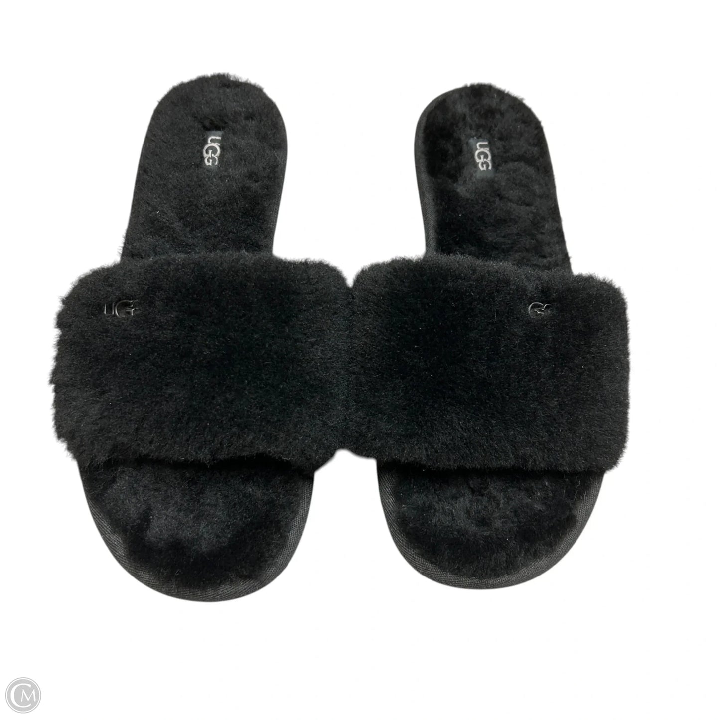 Sandals Designer By Ugg In Black, Size: 9