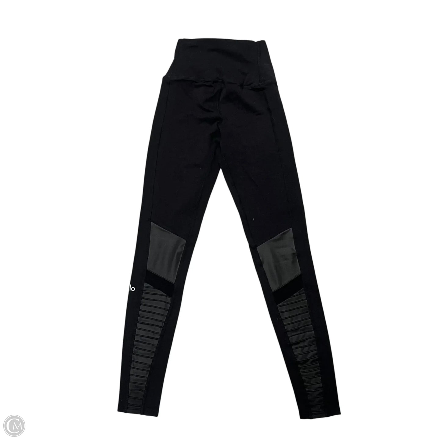 Athletic Leggings Capris By Alo In Black, Size: Xxs