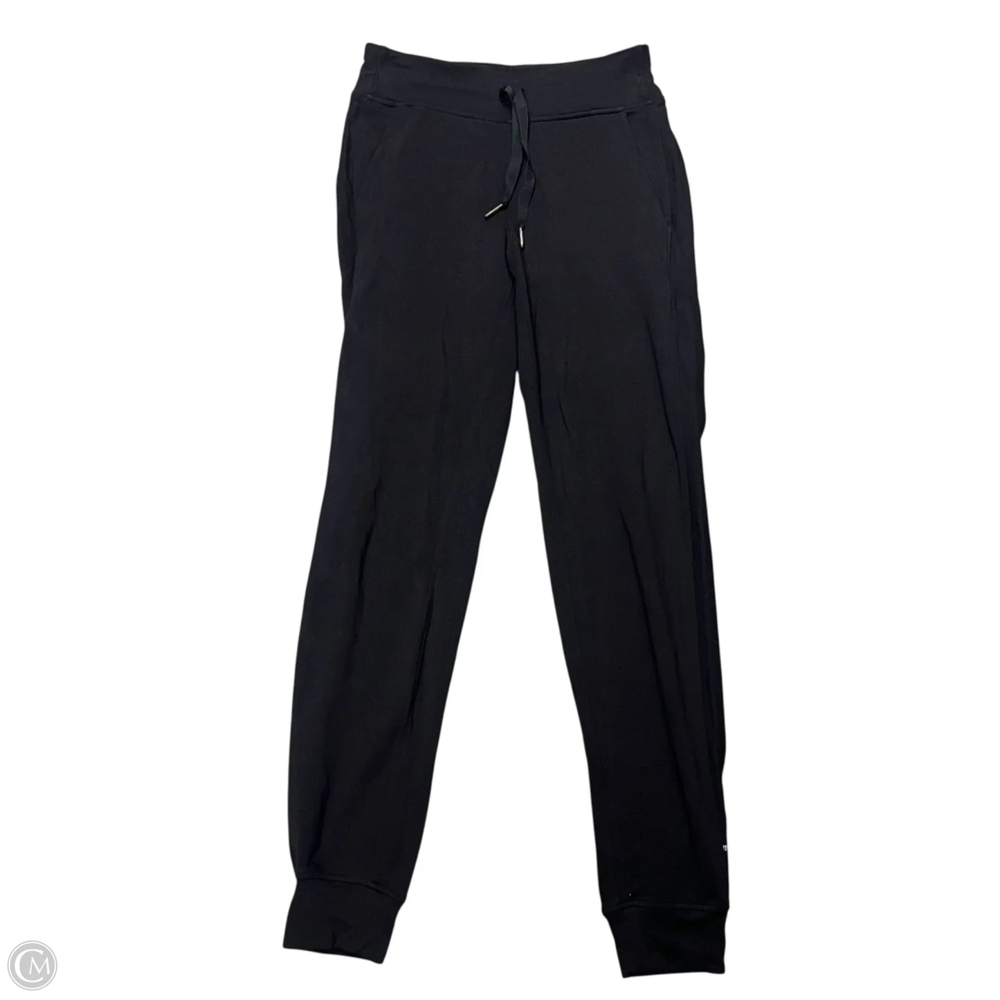Athletic Pants By Lululemon In Black, Size: Xs