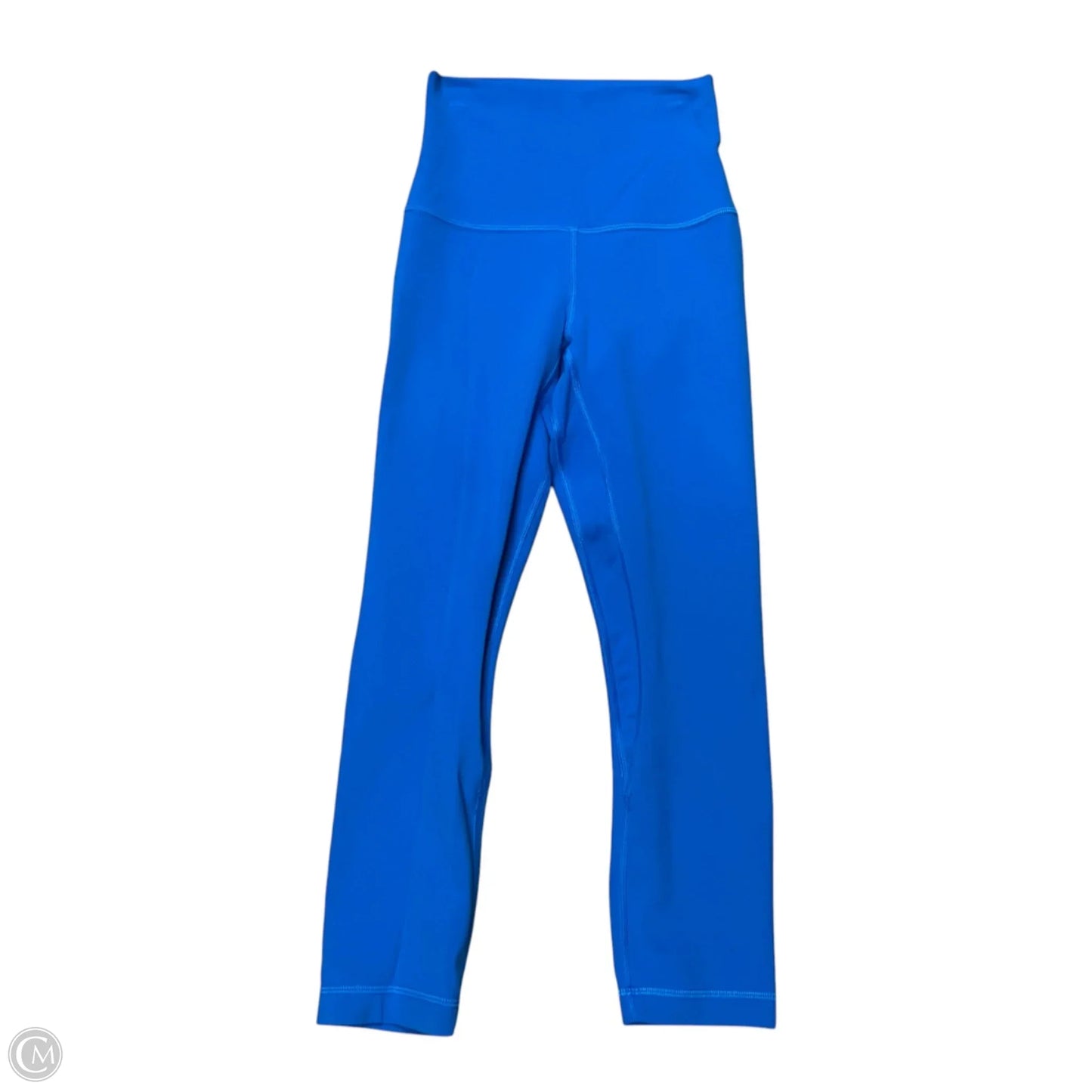 Athletic Leggings Capris By Lululemon In Blue, Size: 0