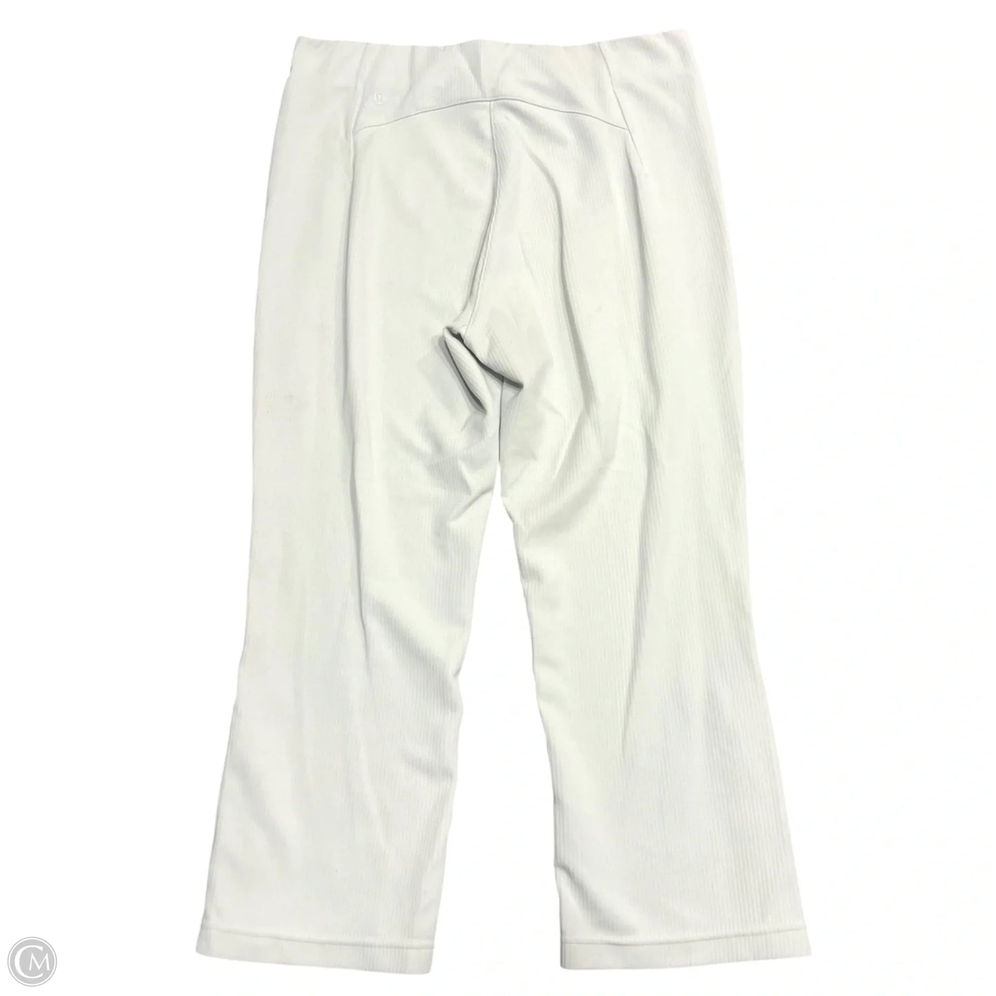 Athletic Capris By Lululemon In Taupe, Size: 14