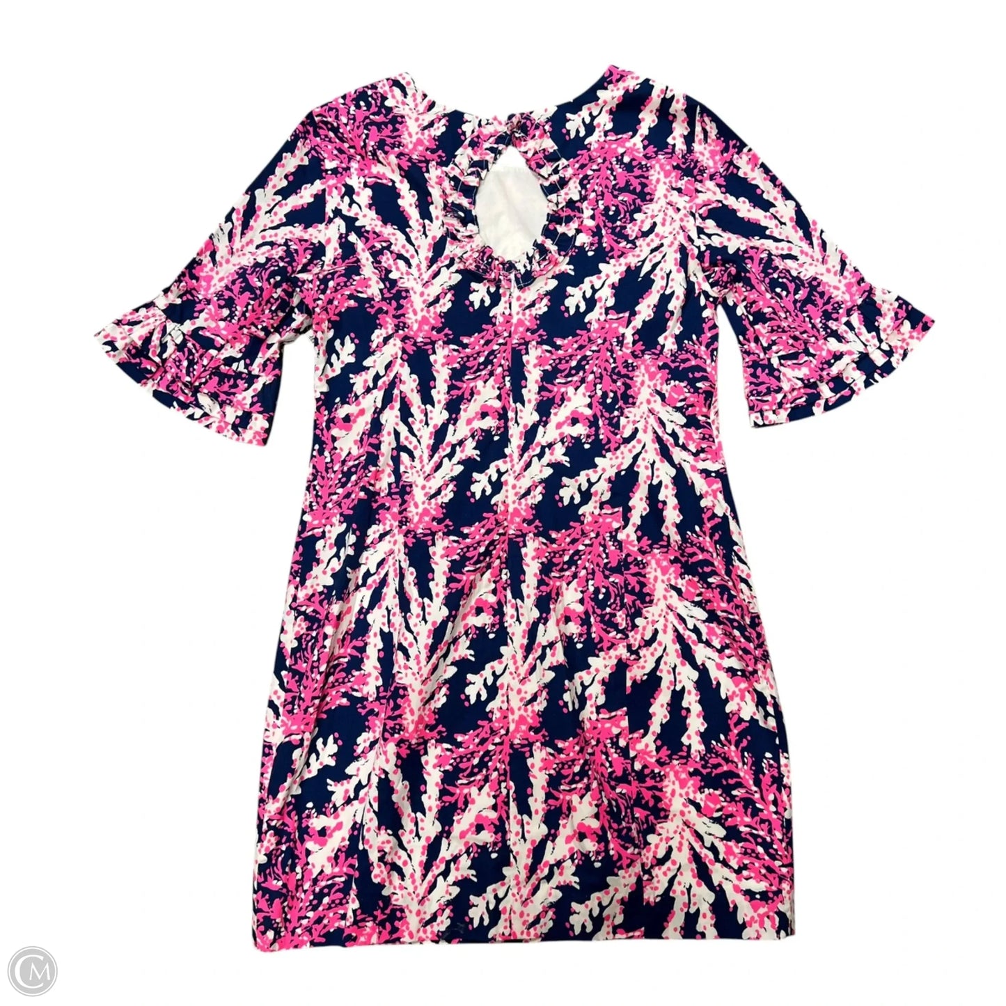 Dress Designer By Lilly Pulitzer In Blue & Pink, Size: M