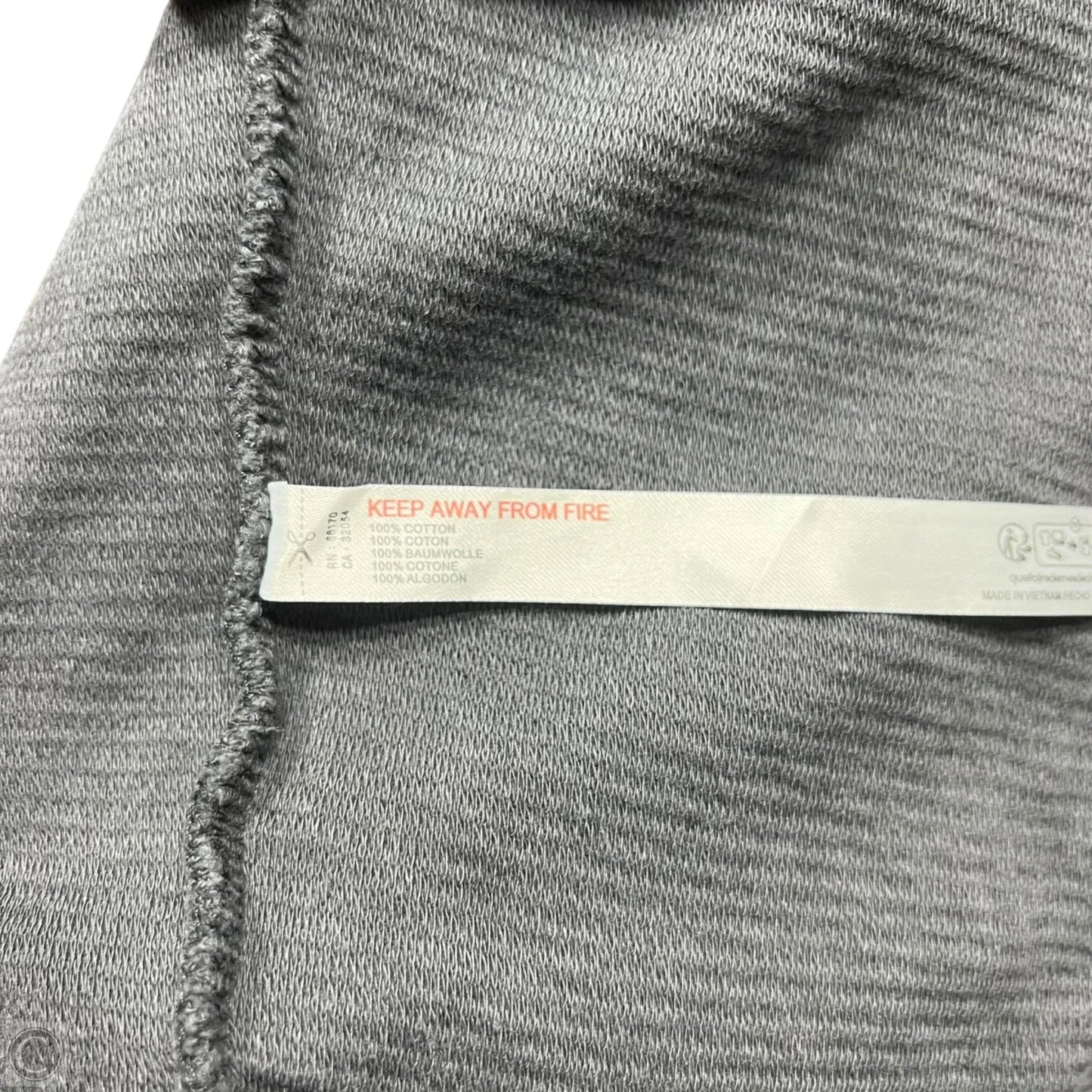Athletic Sweatshirt Collar By Free People In Grey, Size: Xl