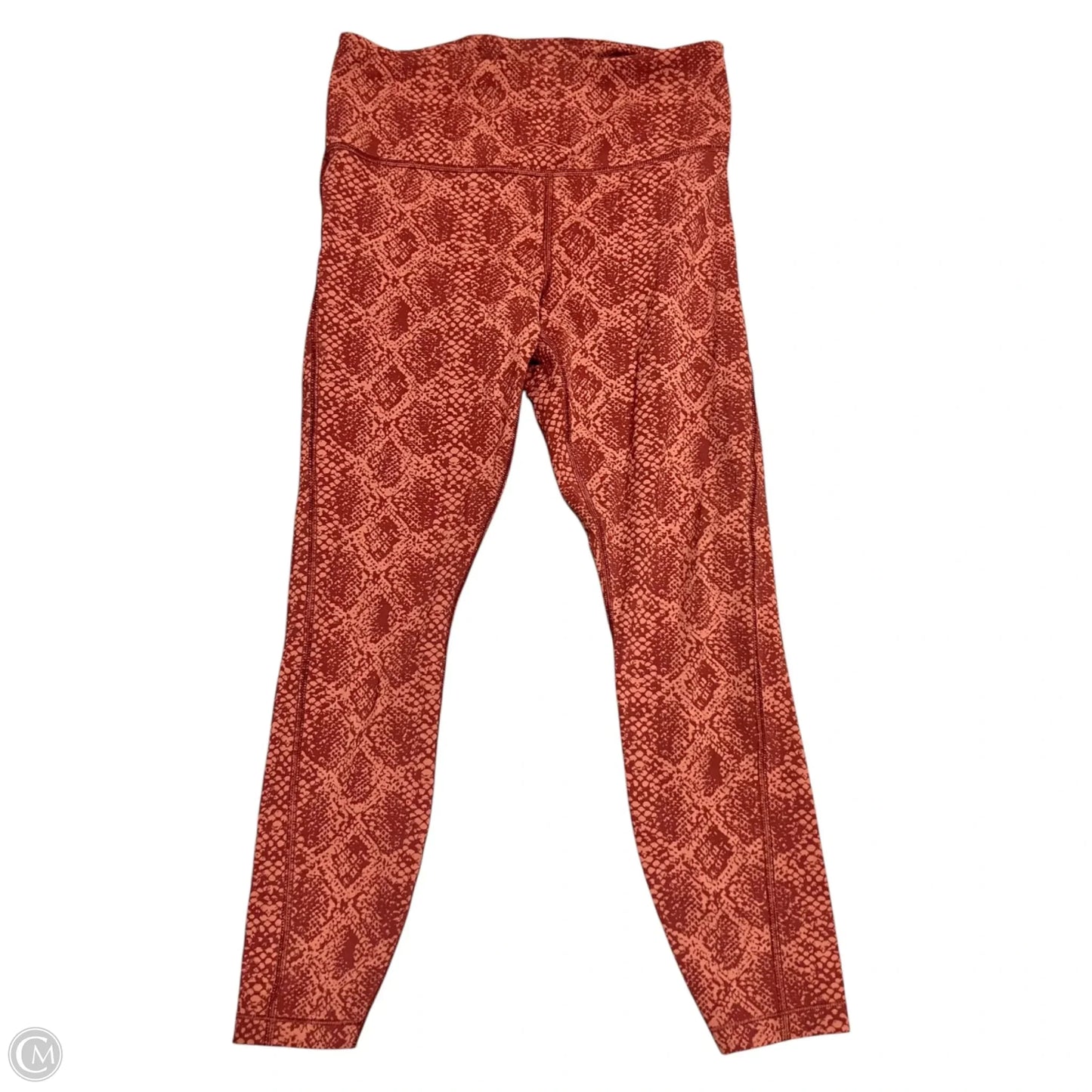 Athletic Leggings By Athleta In Snakeskin Print, Size: 0