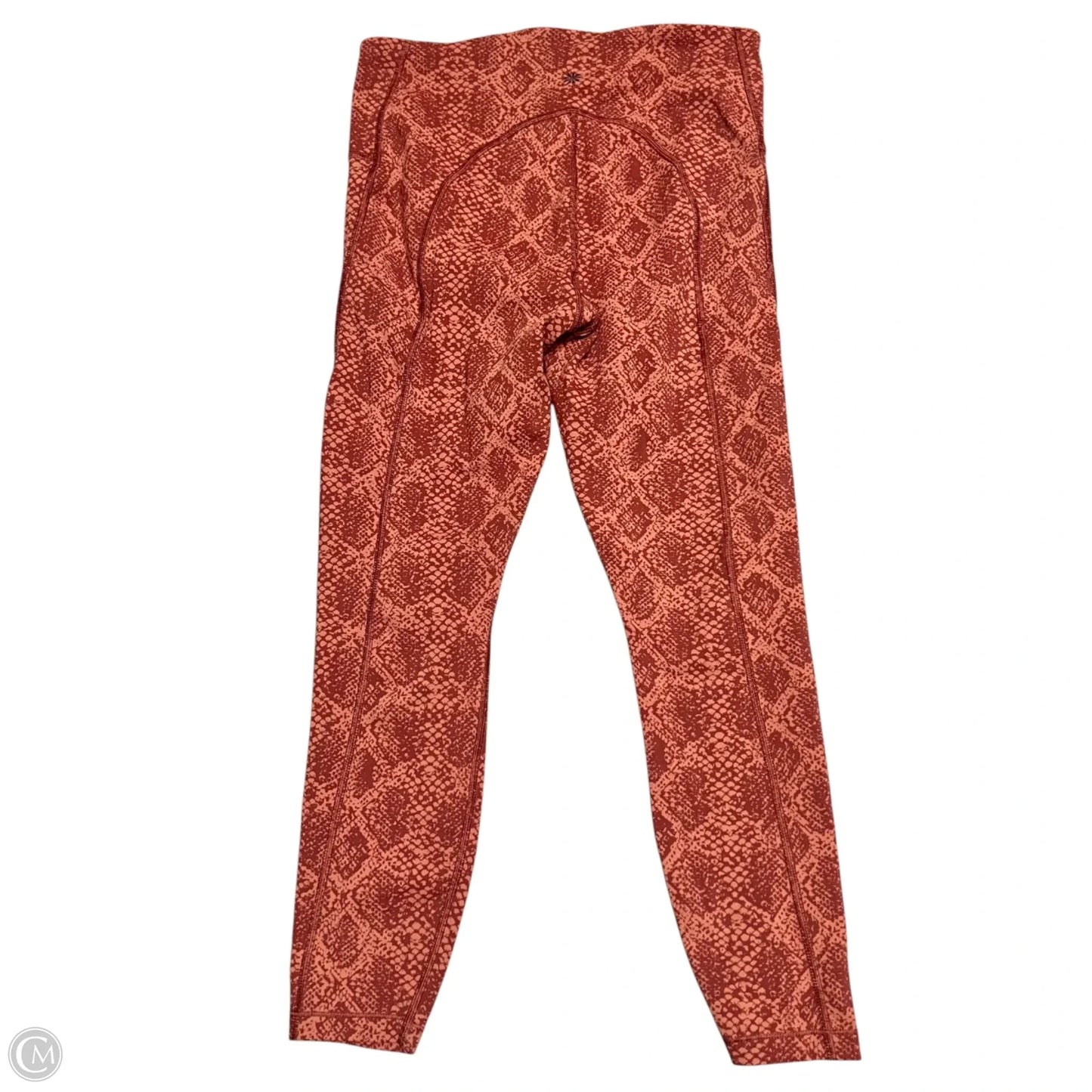 Athletic Leggings By Athleta In Snakeskin Print, Size: 0
