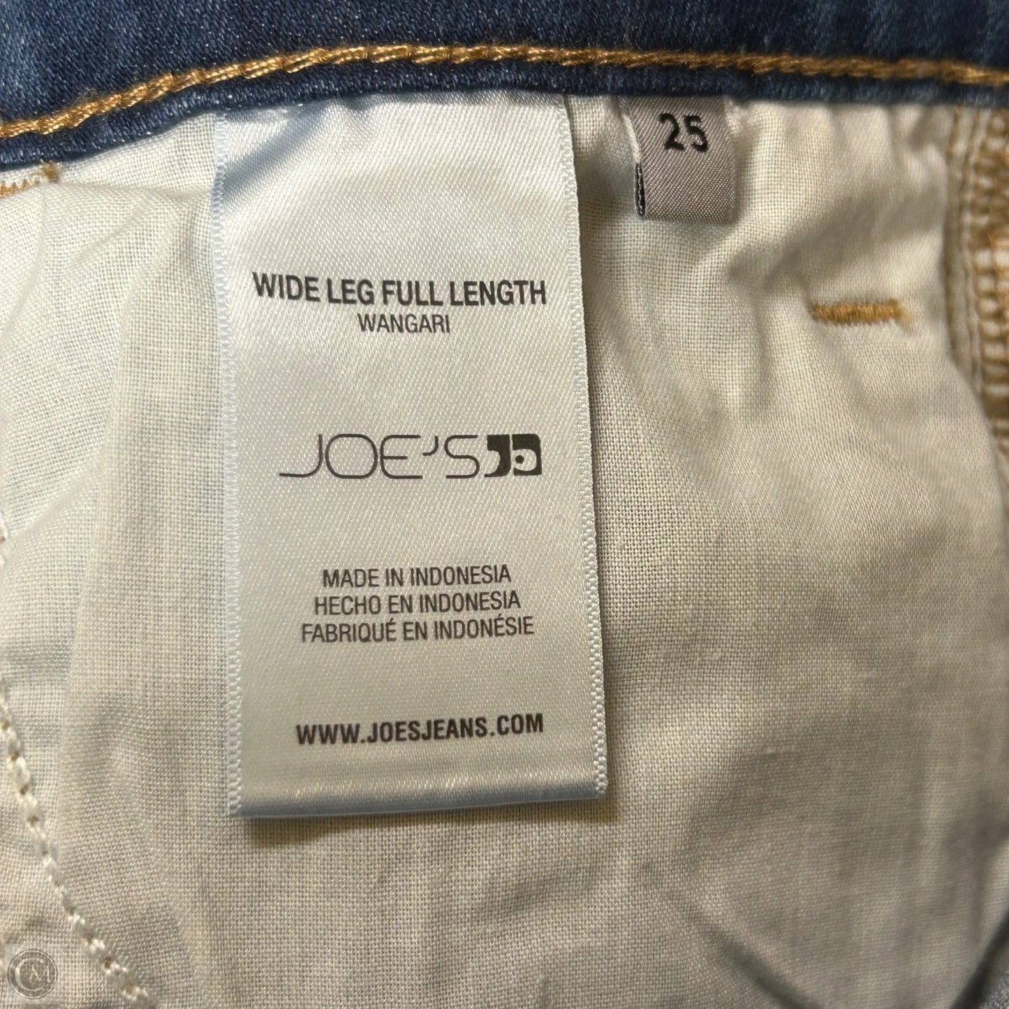 Jeans Wide Leg By Joes Jeans In Blue Denim, Size: 2