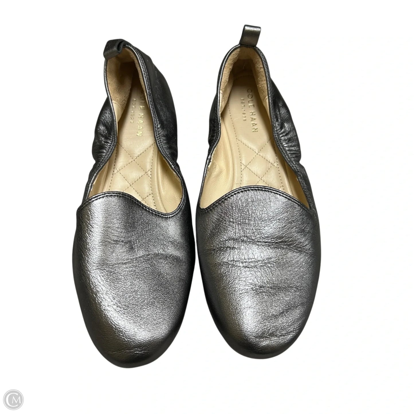 Shoes Flats By Cole-haan In Silver, Size: 6