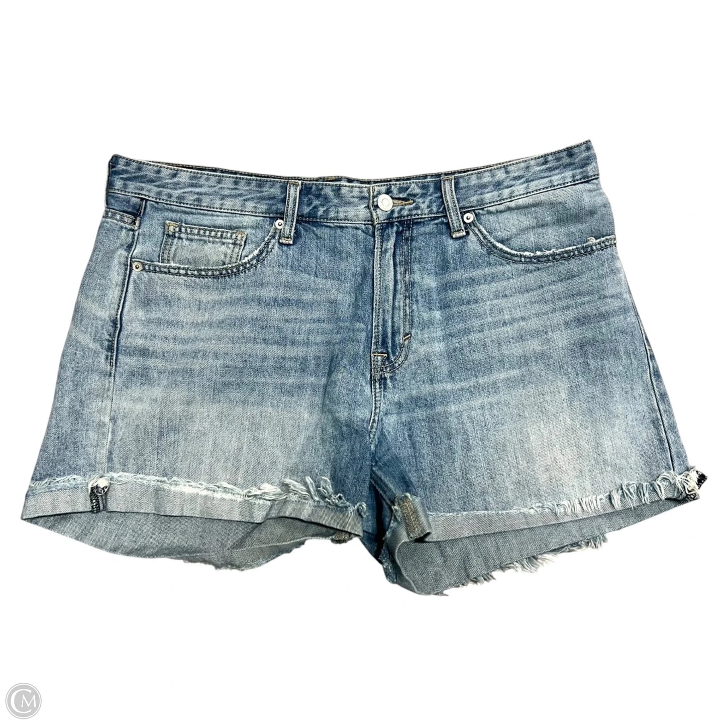 Shorts By Lucky Brand In Blue Denim, Size: 12