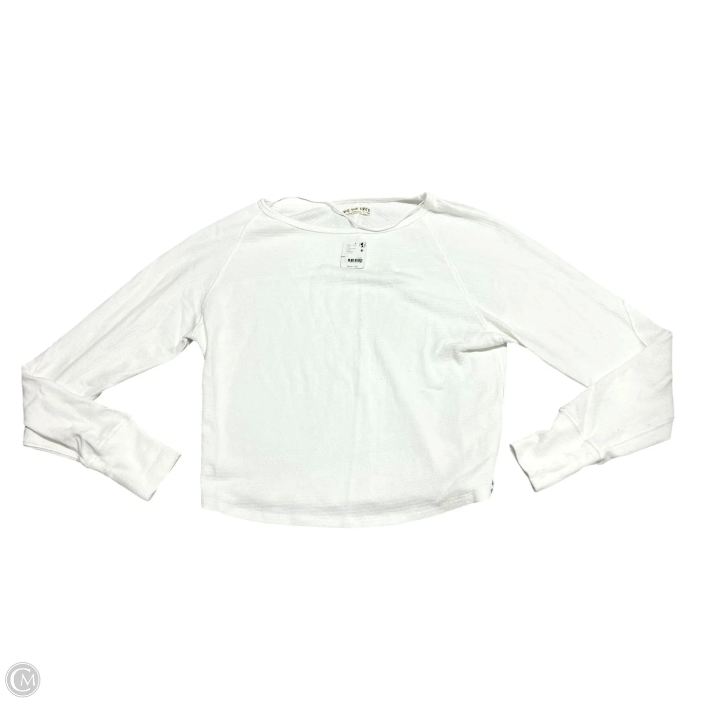 Top Long Sleeve By We The Free In Cream, Size: M