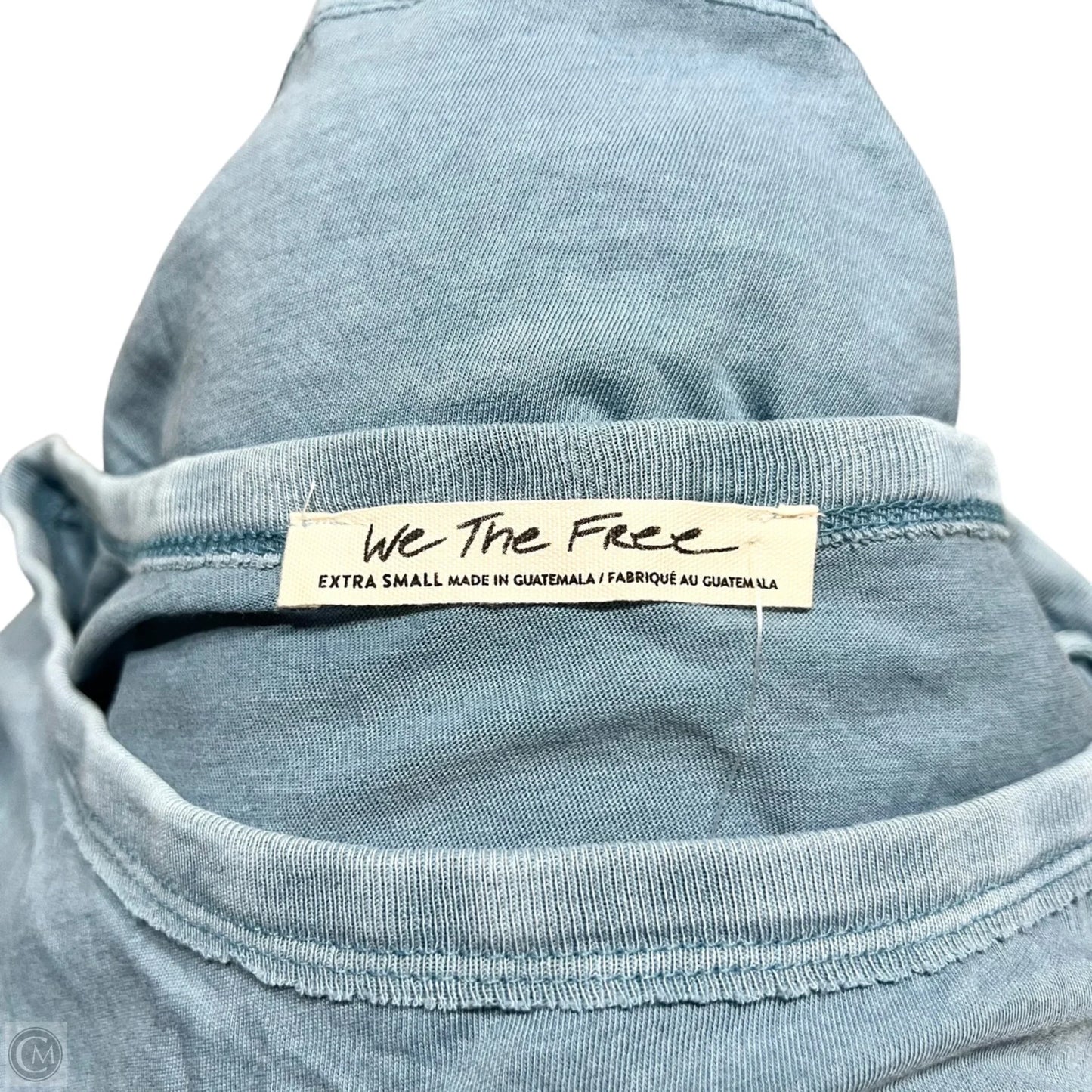 Top Short Sleeve By We The Free In Blue, Size: Xs