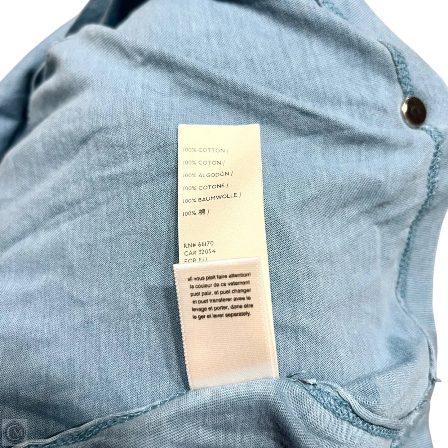 Top Short Sleeve By We The Free In Blue, Size: Xs