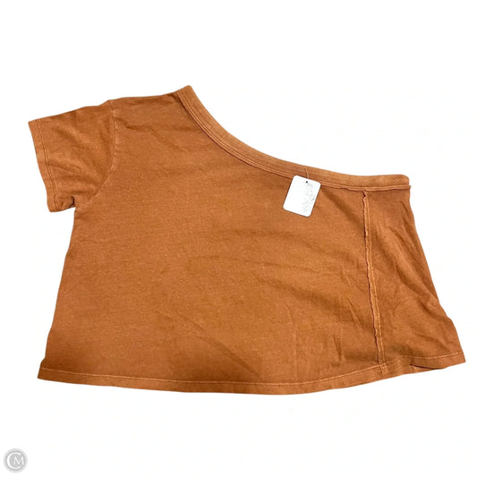 Top Short Sleeve By We The Free In Orange, Size: Xs