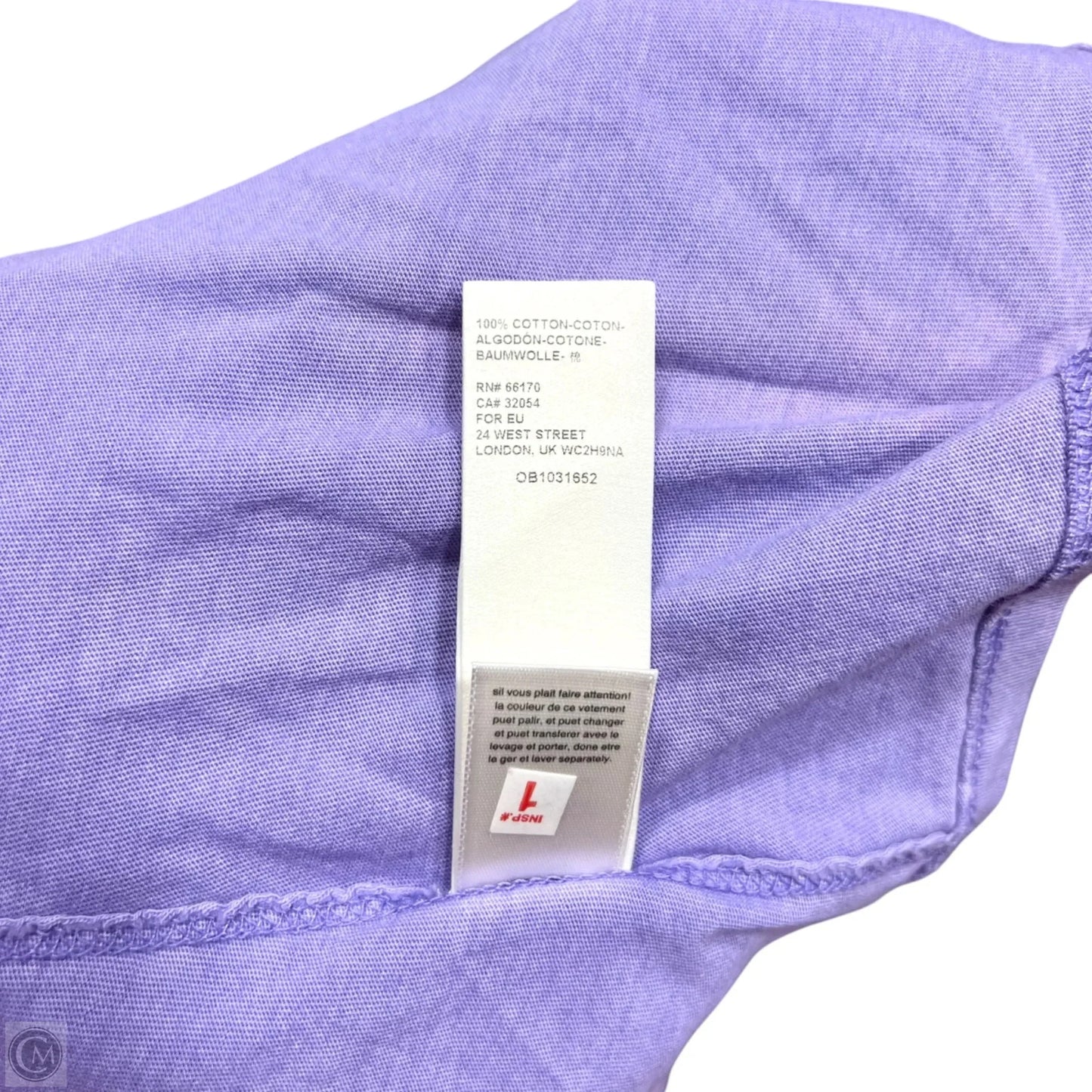 Top Short Sleeve By We The Free In Purple, Size: Xs