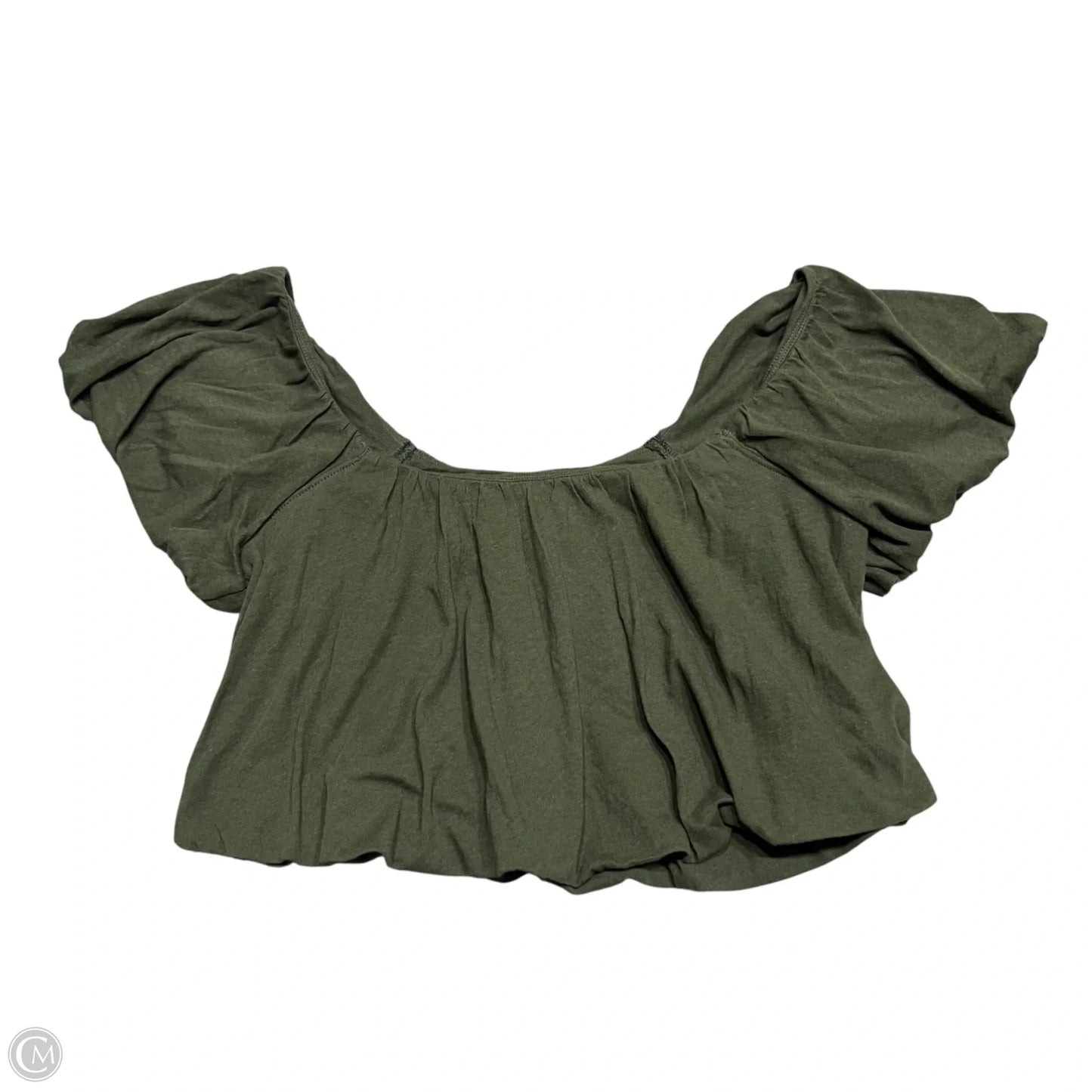 Top Short Sleeve By We The Free In Green, Size: Xs