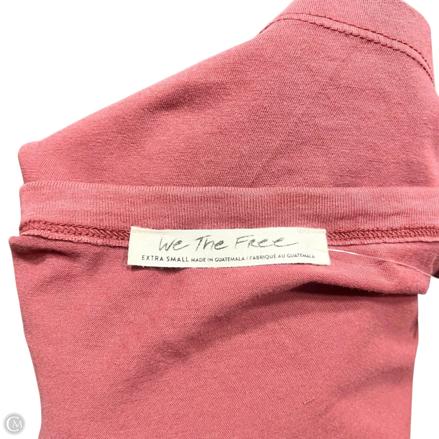 Top Short Sleeve By We The Free In Red, Size: Xs