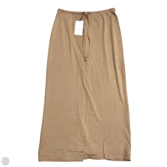 Skirt Maxi By Zara In Brown, Size: 12