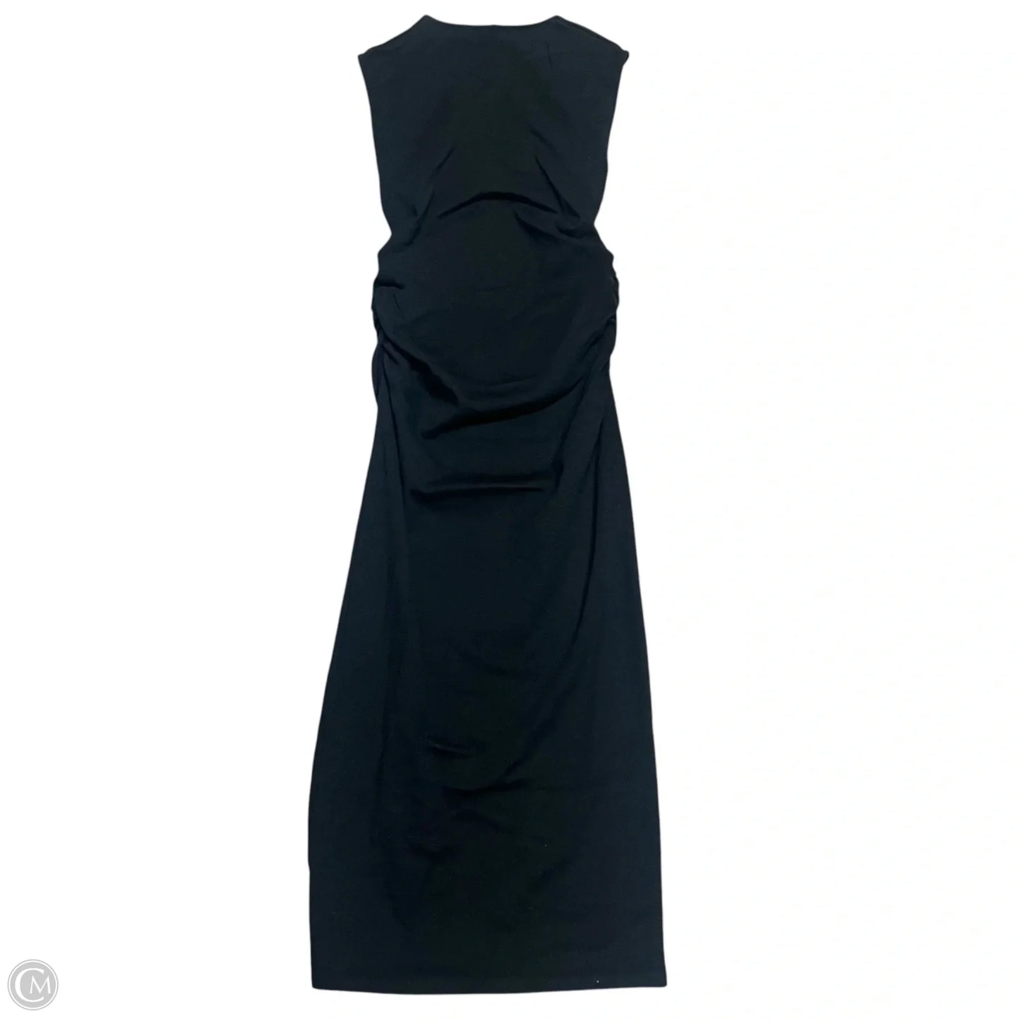 Dress Casual Maxi By Zara In Black, Size: L