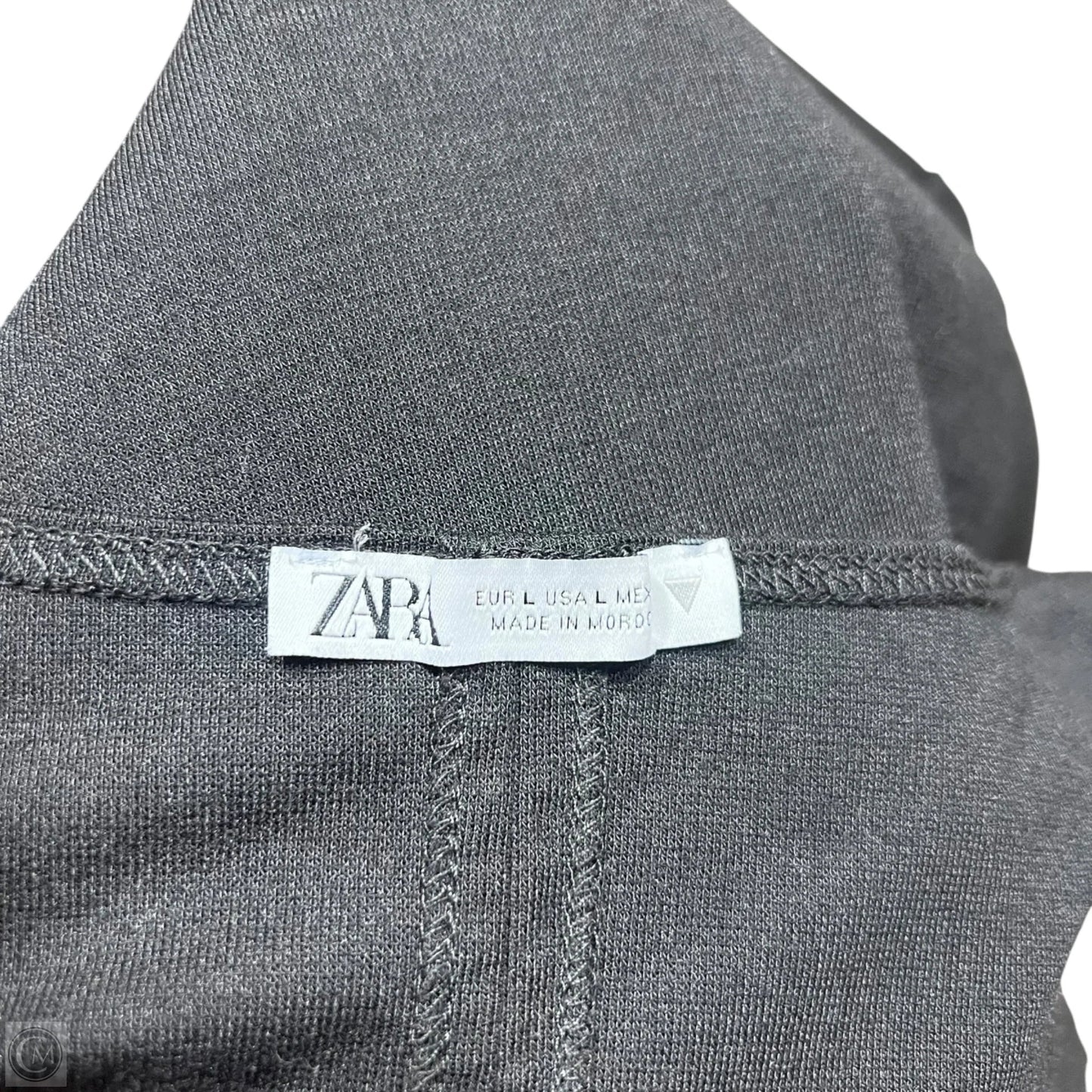 Dress Casual Maxi By Zara In Black, Size: L