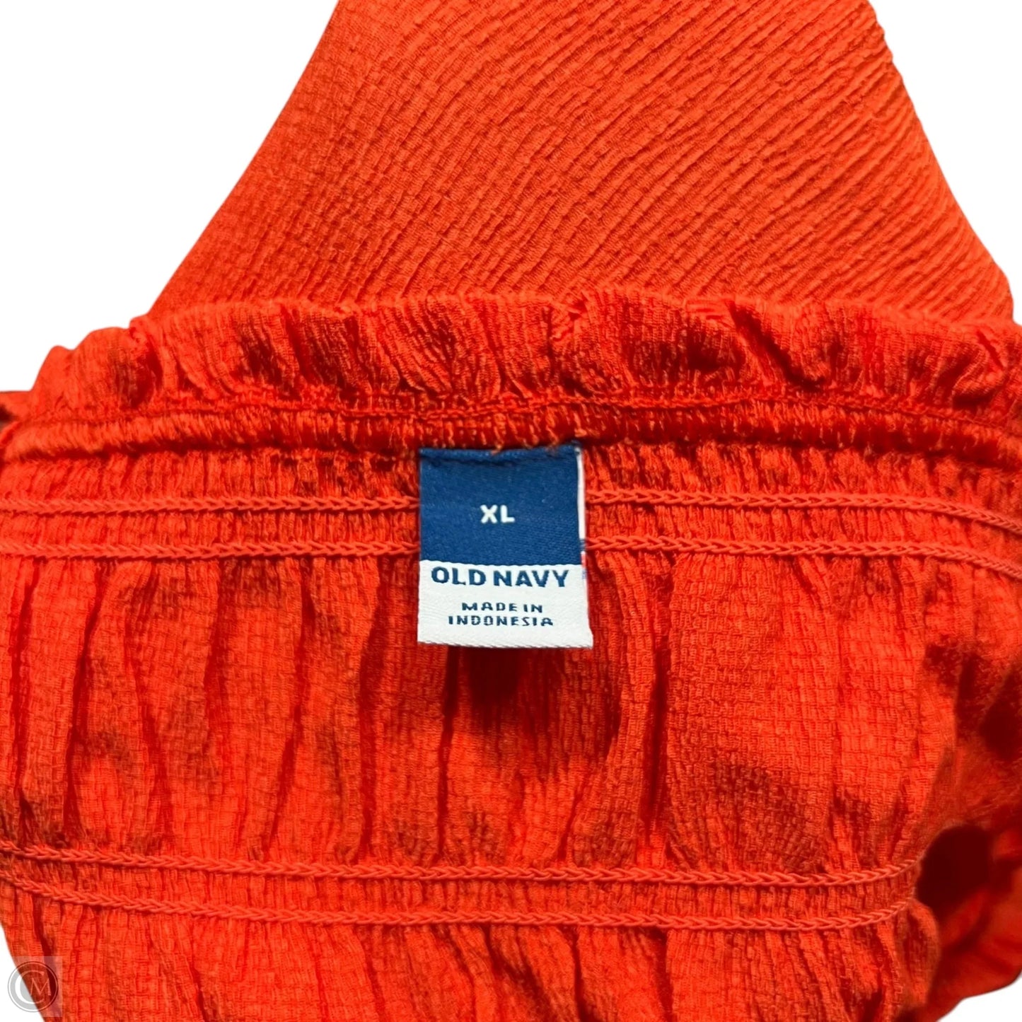Dress Casual Maxi By Old Navy In Orange, Size: Xl
