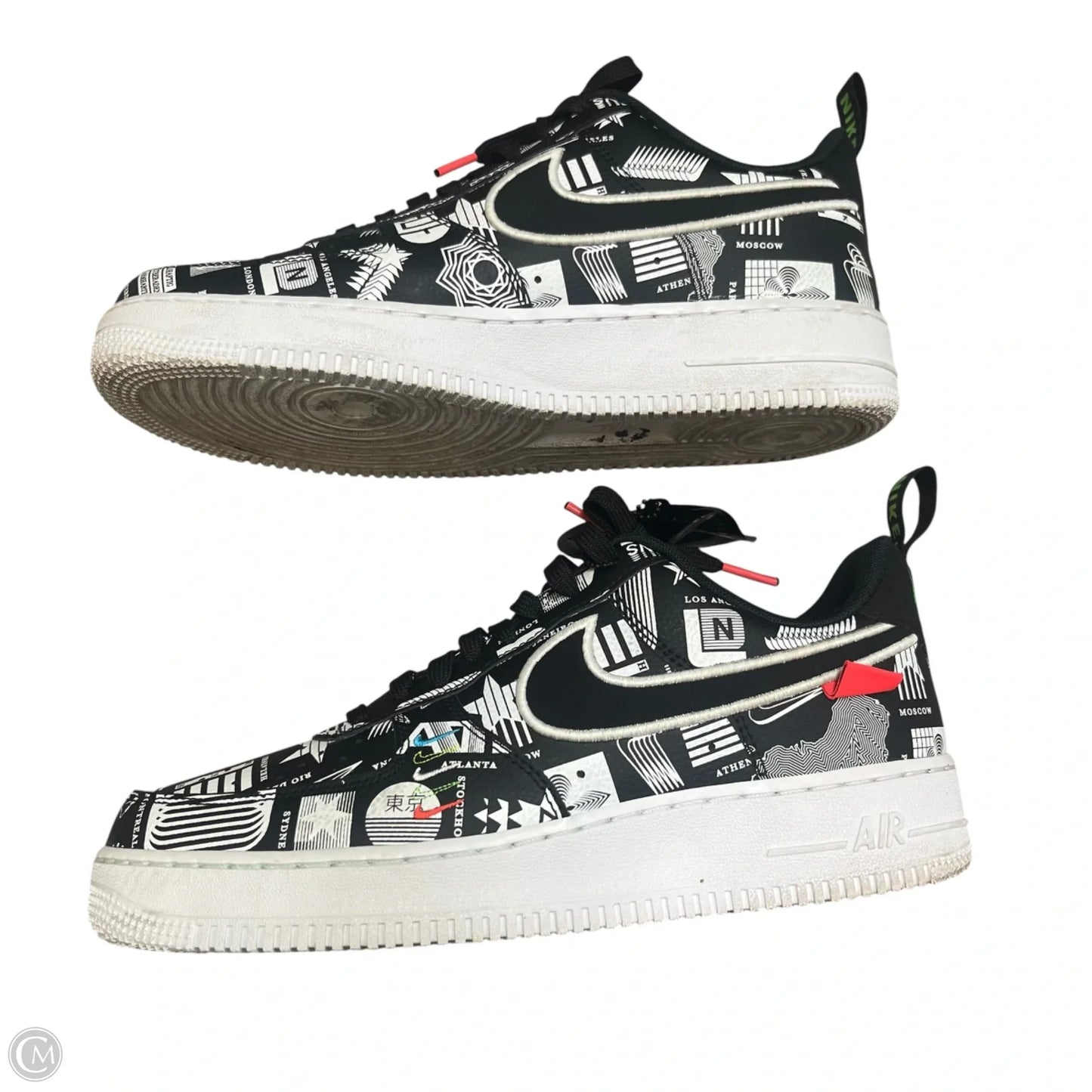 Shoes Sneakers By Nike In Black & White, Size: 8.5