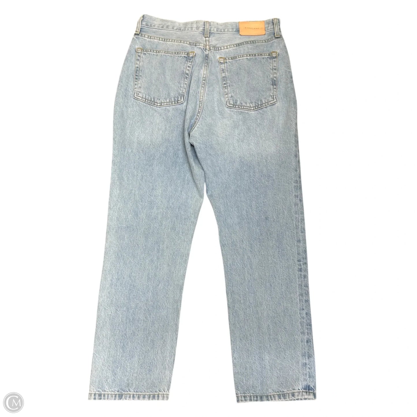 Jeans Straight By Everlane In Blue Denim, Size: 6