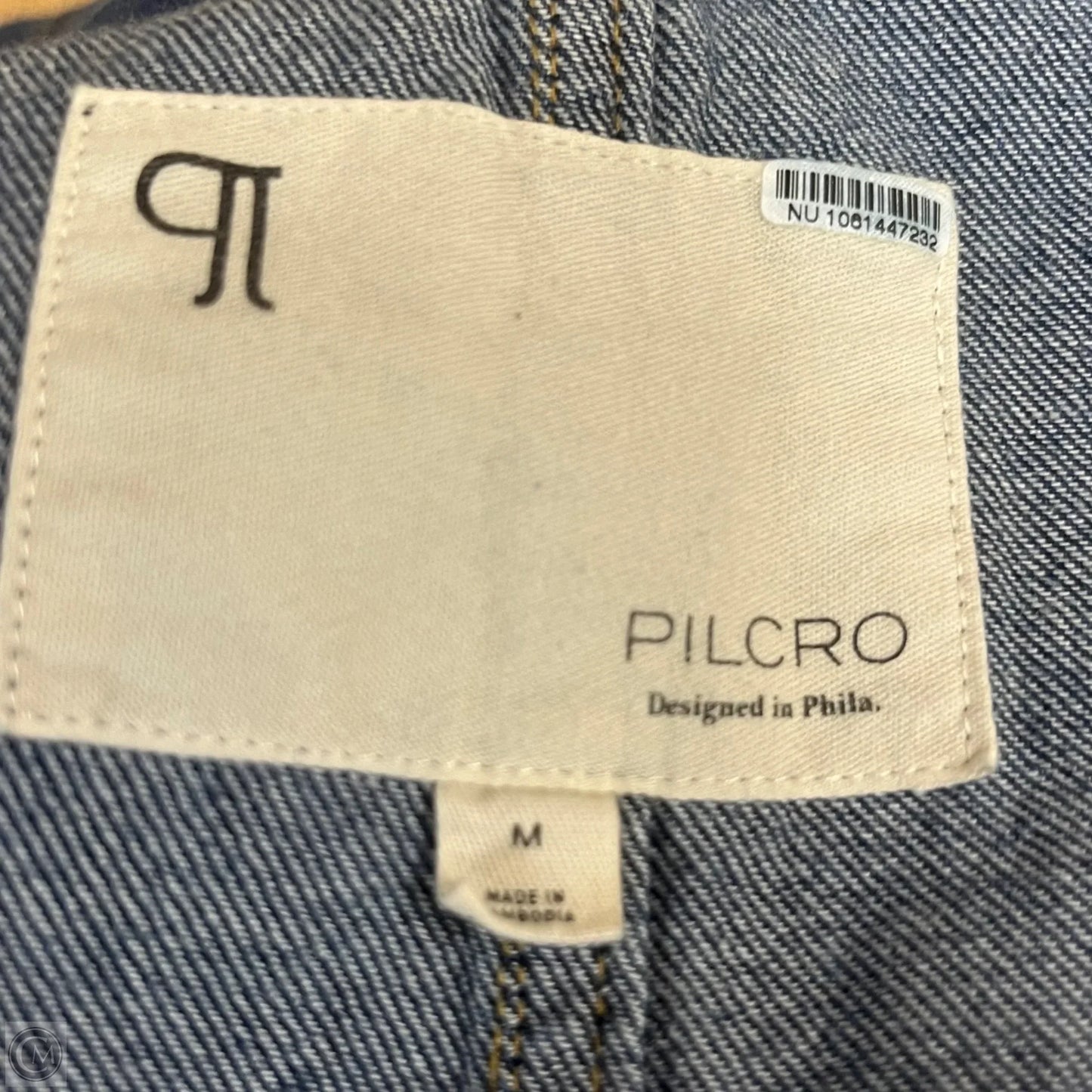 Jumpsuit By Pilcro In Blue Denim, Size: M