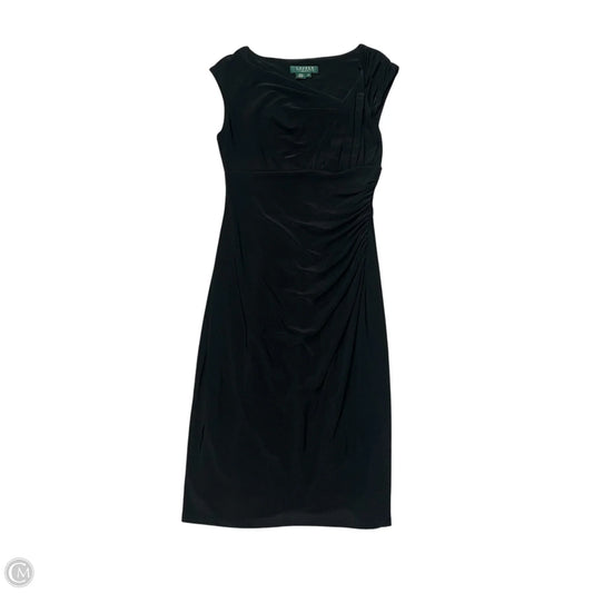 Dress Work By Lauren By Ralph Lauren In Black, Size: Xs